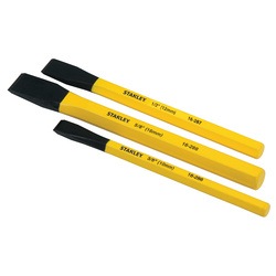 Stanley Tools - 3 pc Cold Chisel Kit - 16-298