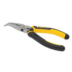 Stanley Tools - 638 in Bent Long Nose Pliers with Cutter - 89-871
