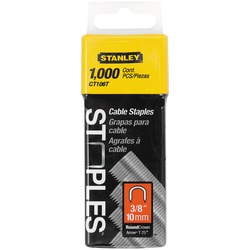 Stanley Tools - 1000 pc 38 in Cable Staples - CT106T