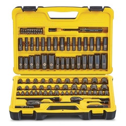 Stanley Tools - 99PC Professional Grade Black Chrome Socket Set - STMT71658