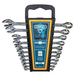 Stanley Tools - Stanley 11pc Combination Wrench Set MM - STMT82805
