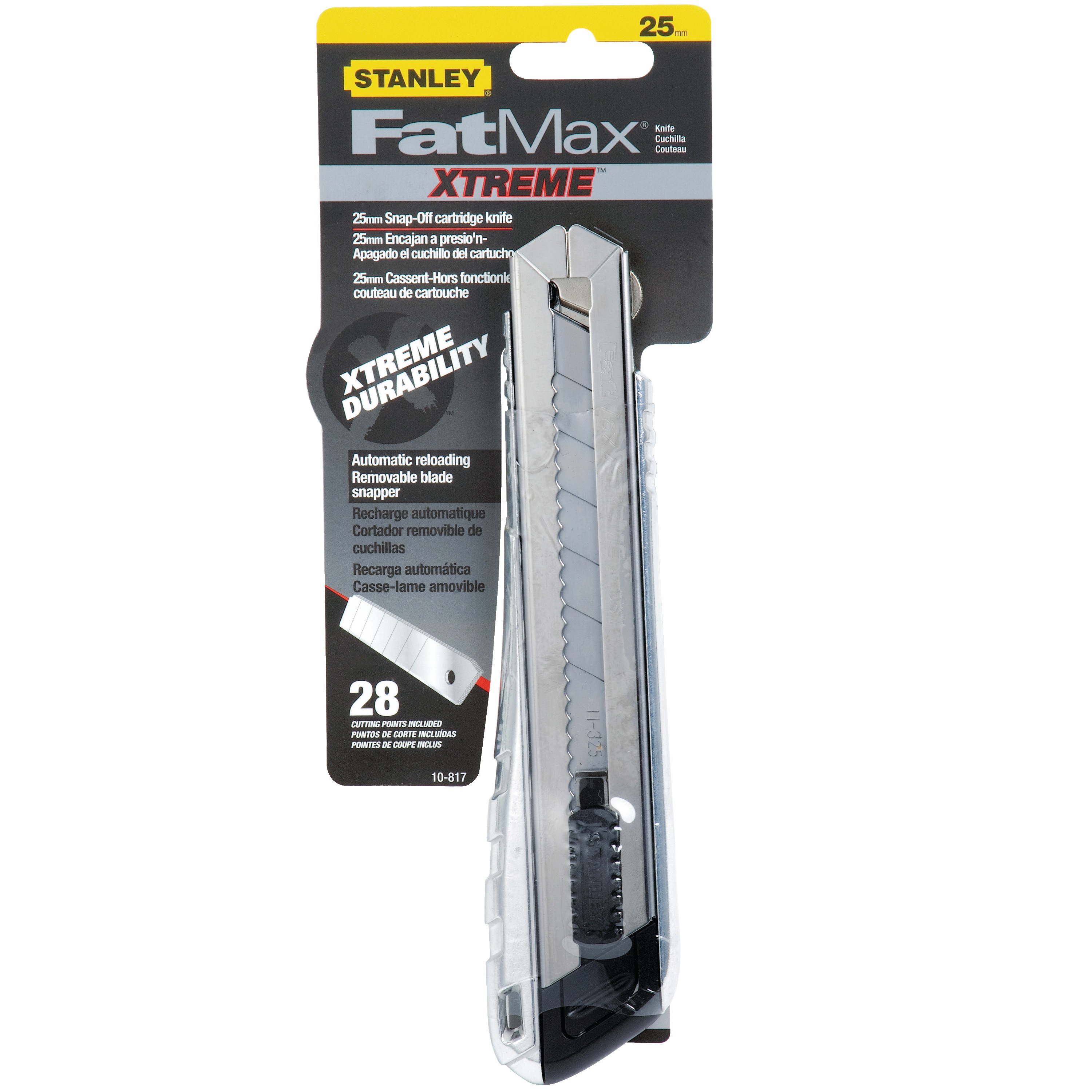25mm FATMAX® SnapOff Knife 10817 STANLEY Tools