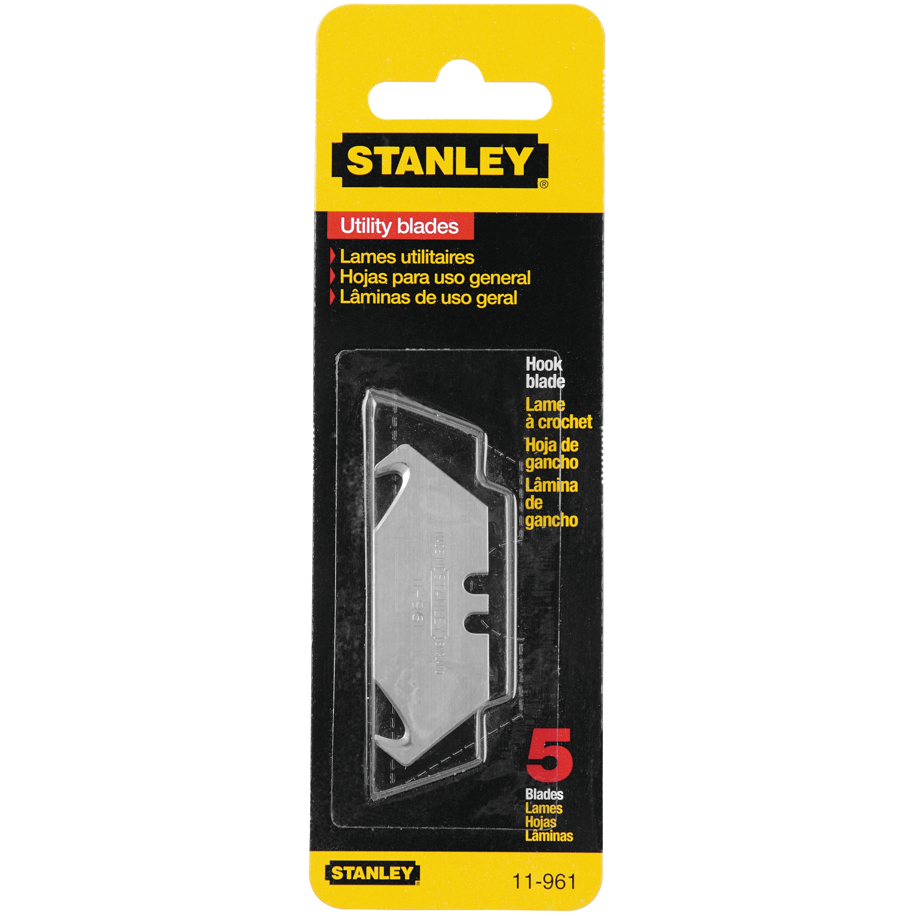 Stanley Tools - Regular Hook Blade  5 Pack - 11-961