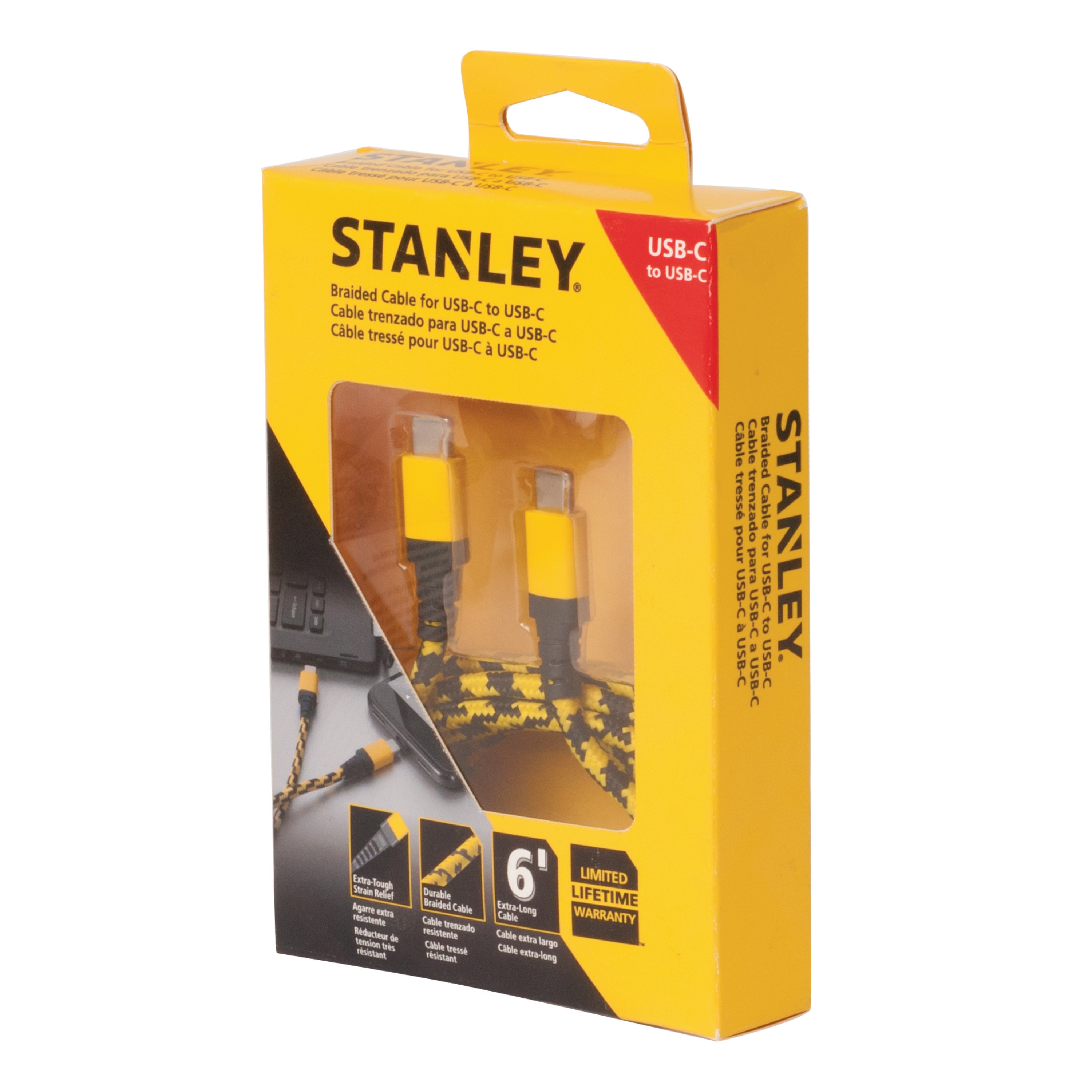 Stanley Tools - Braided Cable for TypeC to TypeA - 1319596ST2