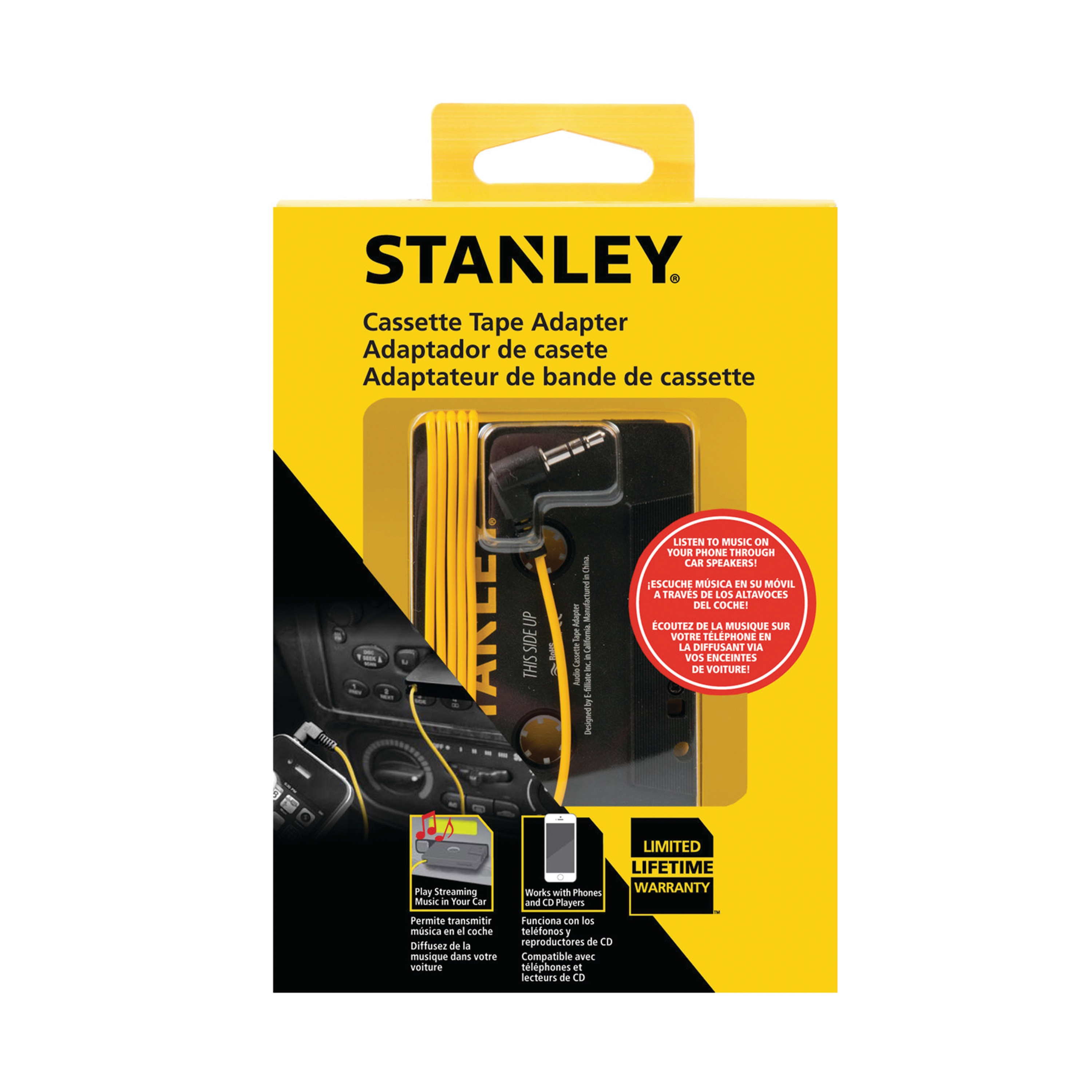 Cassette Tape Adapter 1909551ST2 STANLEY Tools