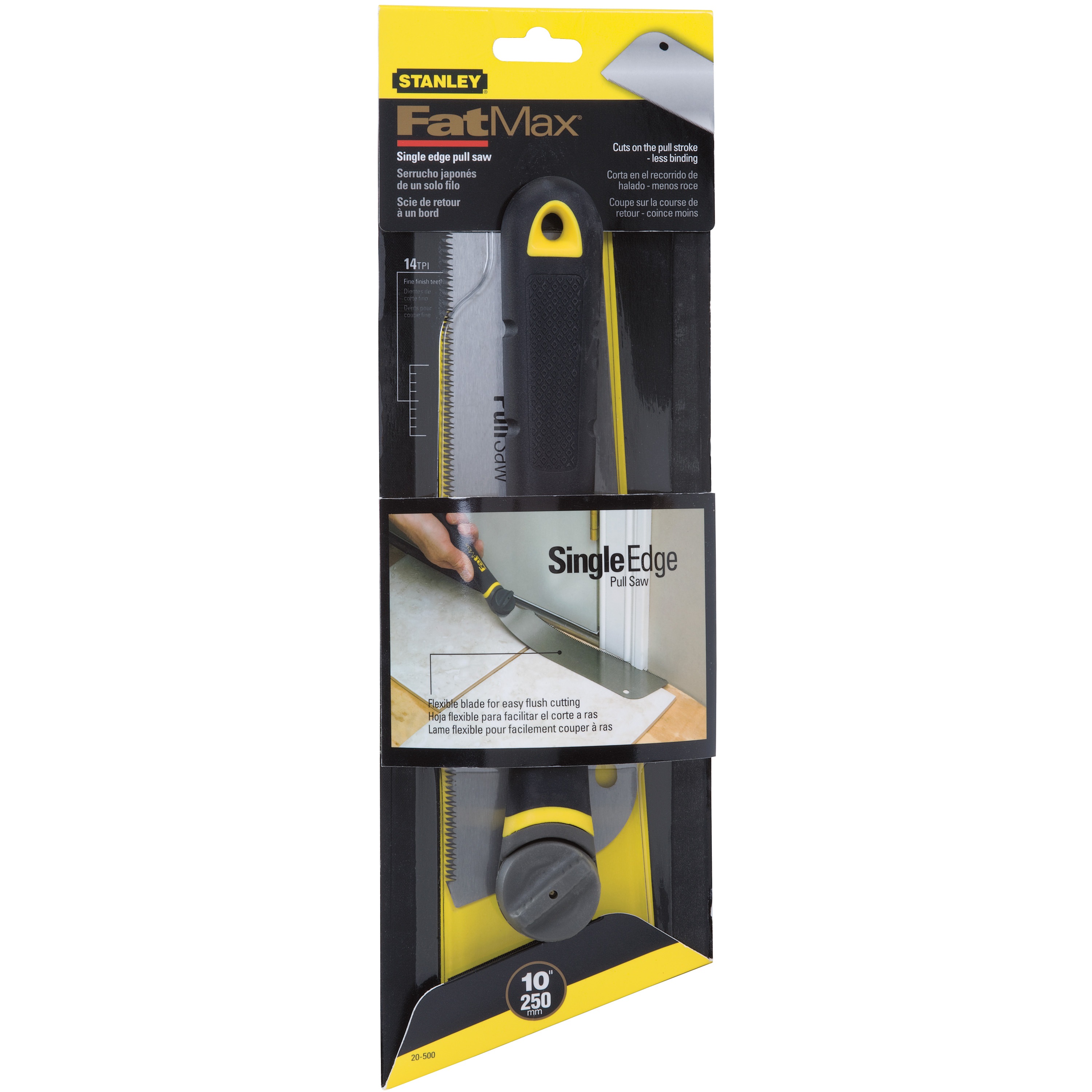 Stanley Tools - 9 in FATMAX Single Edge Pull Saw - 20-500