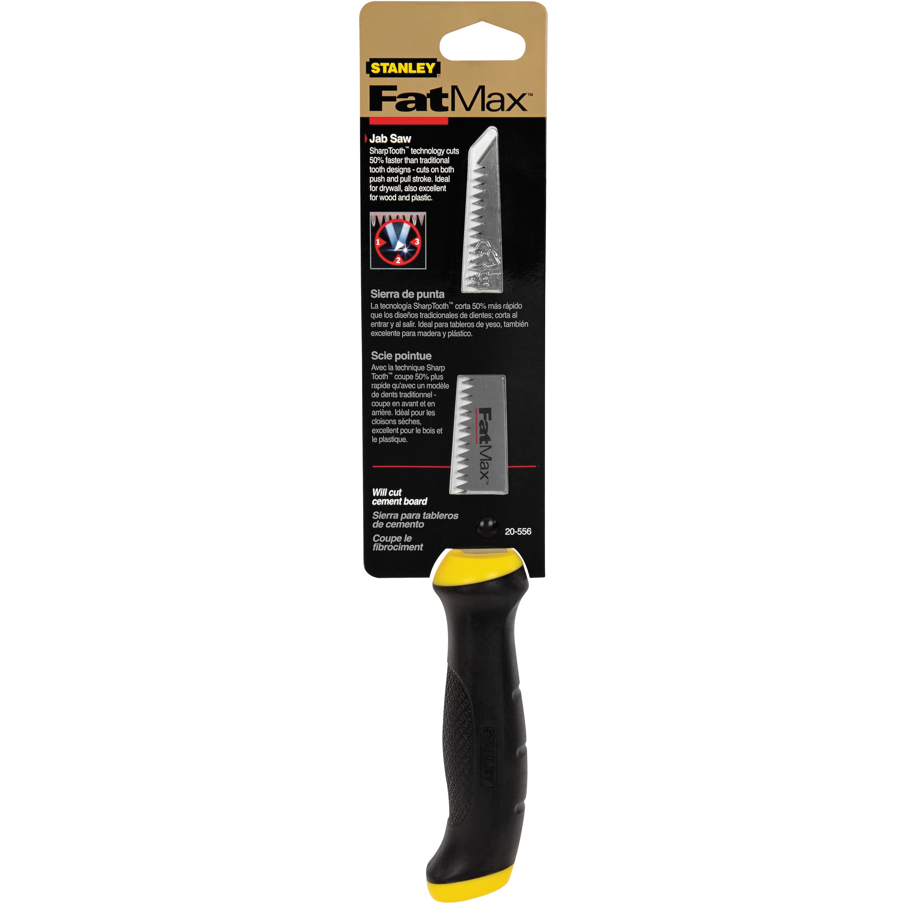 Stanley Tools - 6 in FATMAX Jab saw - 20-556