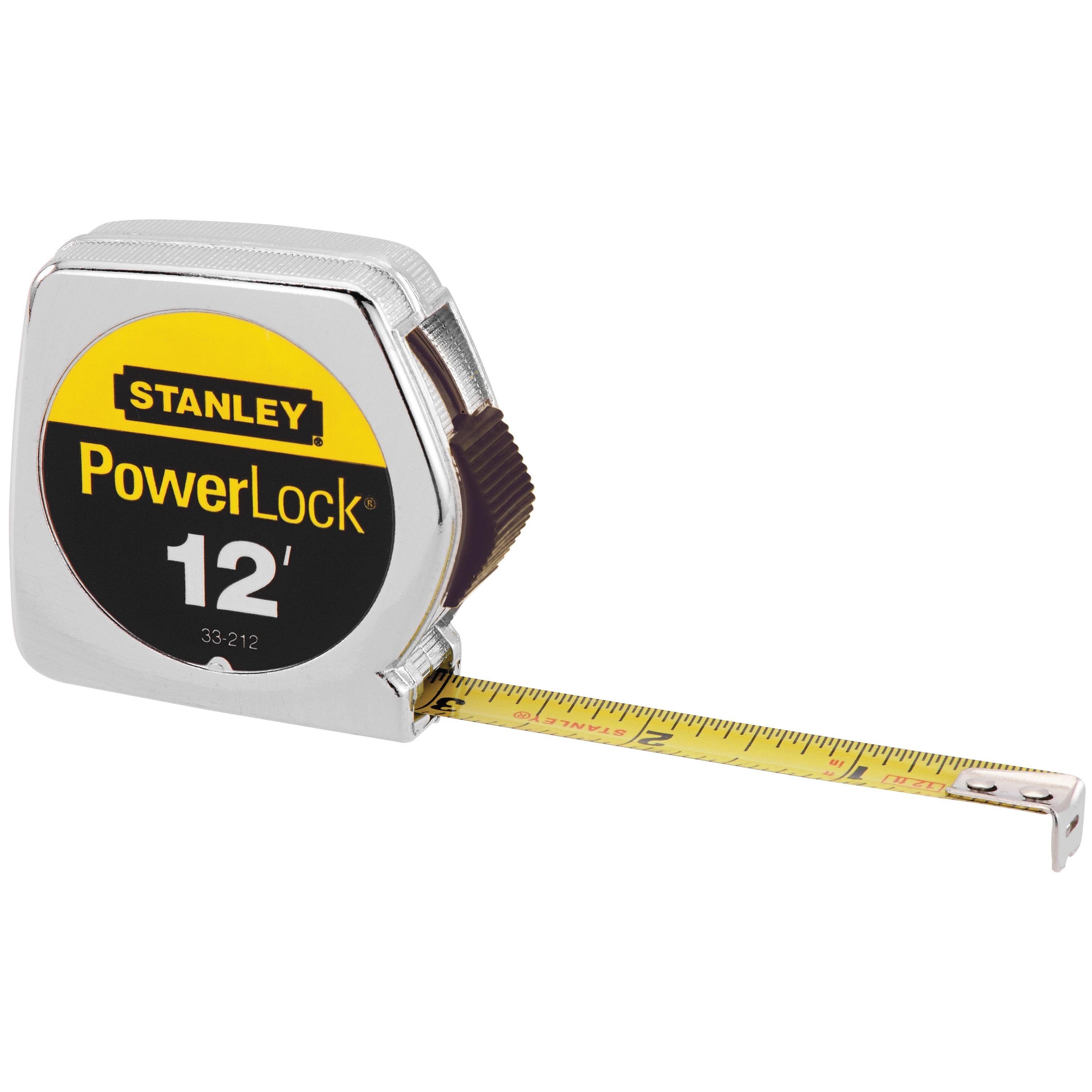Stanley Tools - 12 ft PowerLock Tape Measure - 33-212