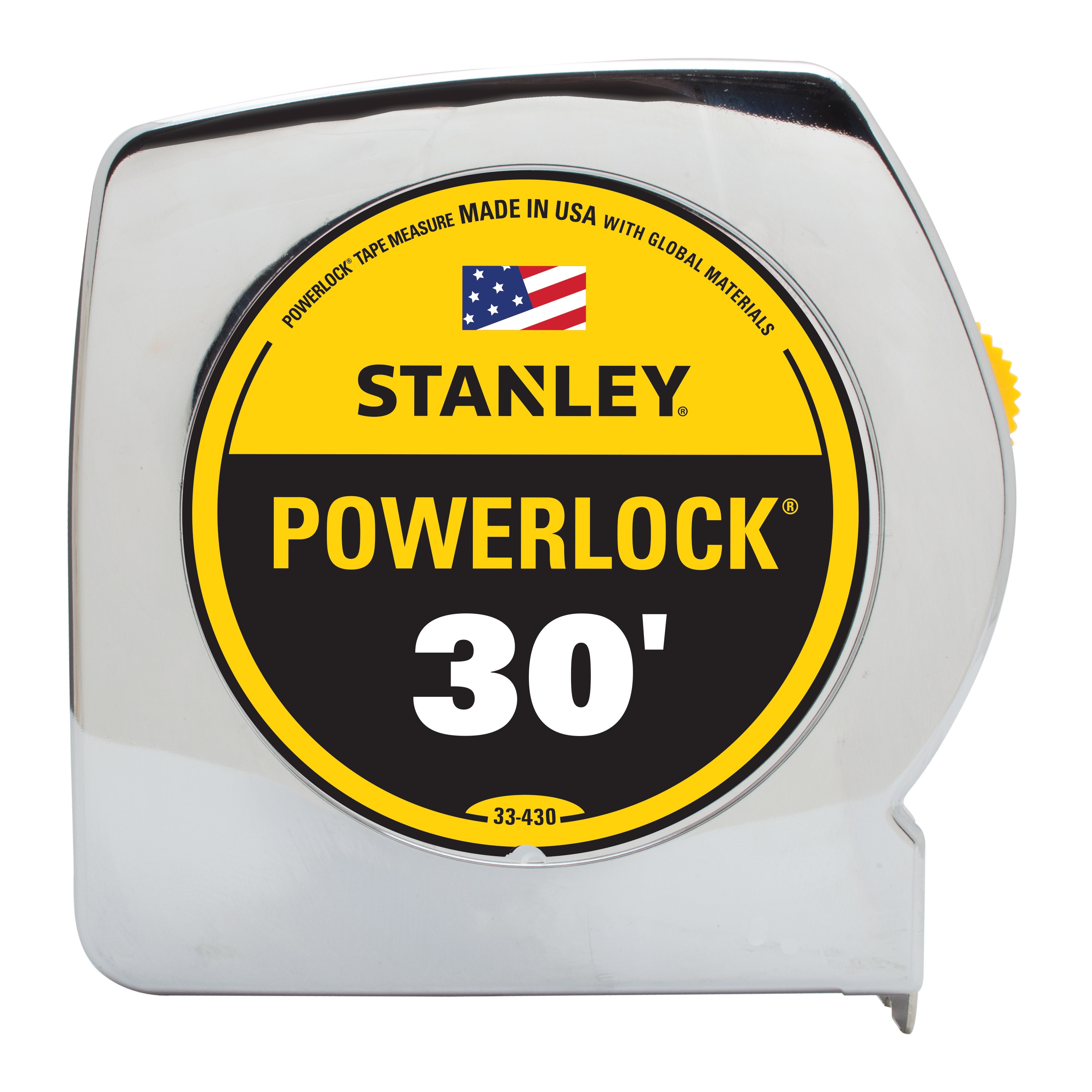 Stanley Tools - 30 ftPowerLock Tape Measure with BladeArmor - 33-430