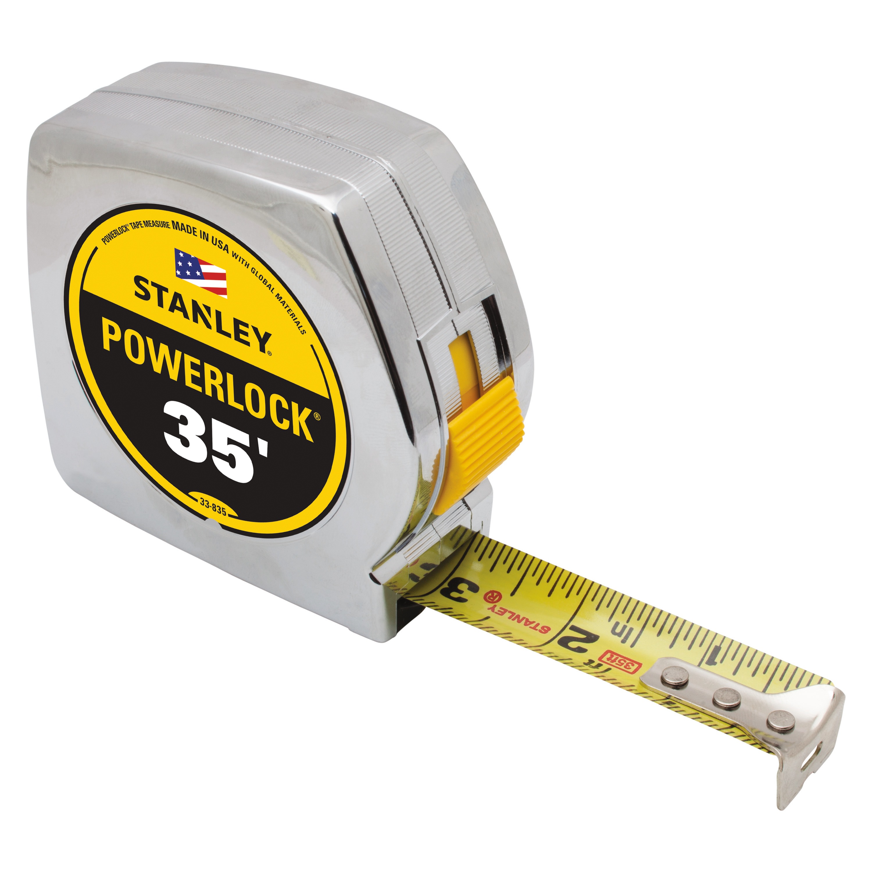 Stanley Tools - 35 ft PowerLock Classic Tape Measure - 33-835