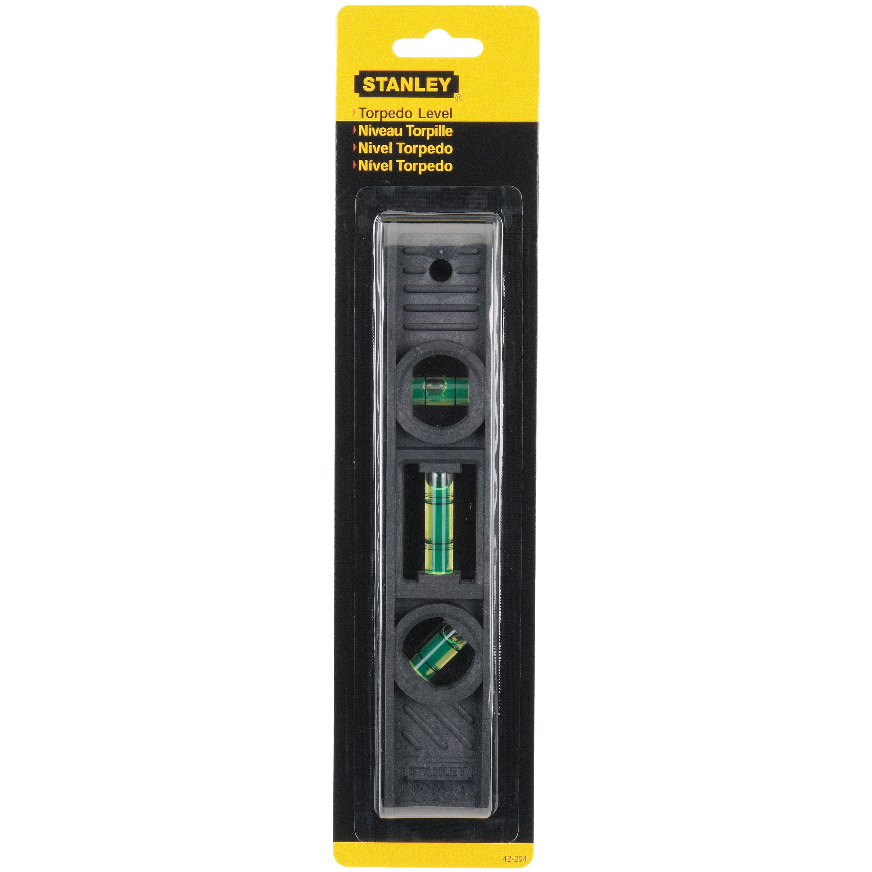 Stanley Tools - 8 in Magnetic Torpedo Level - 42-291