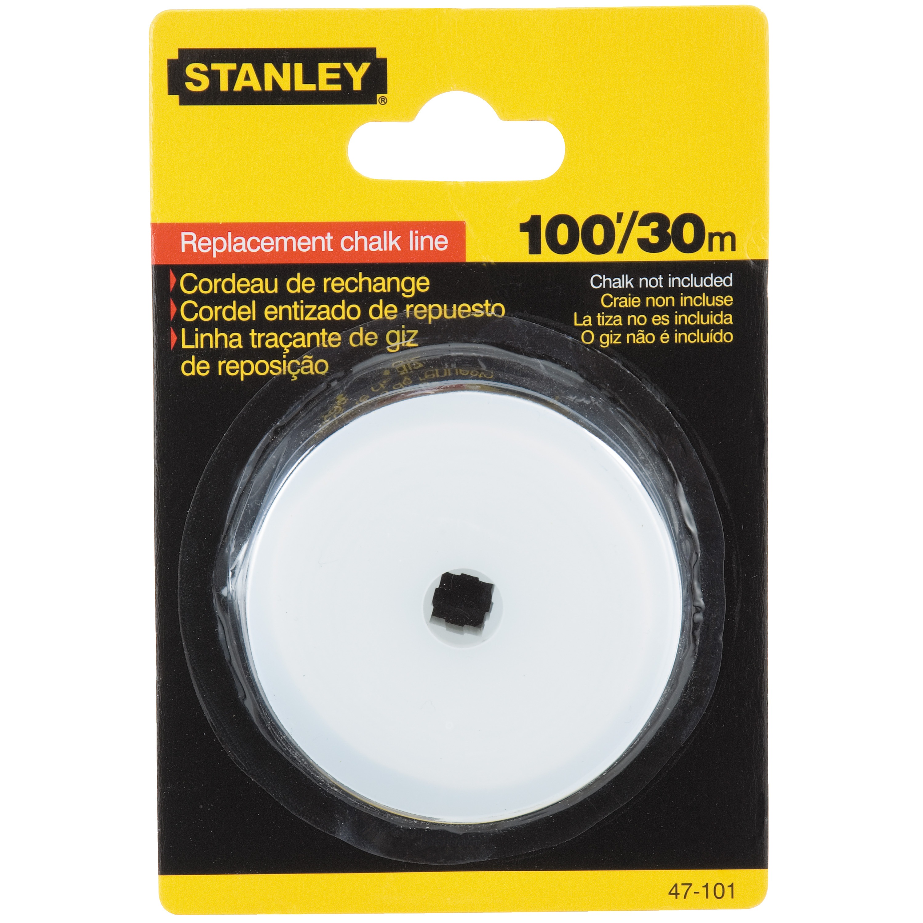 Stanley Tools - 30m100 ft Replacement Chalk Line - 47-101