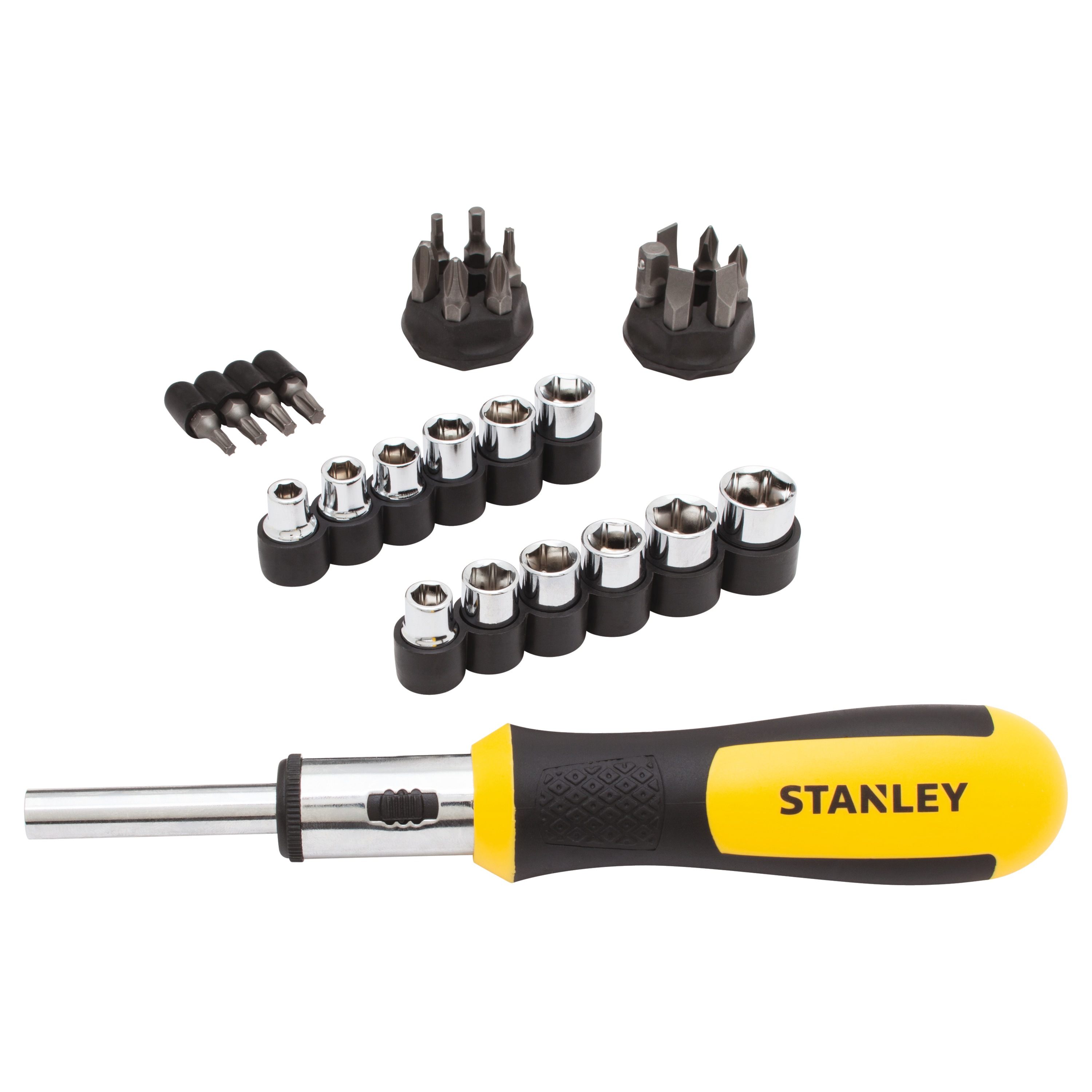 29 pc Multibit Ratcheting Screwdriver Set 54925 STANLEY Tools