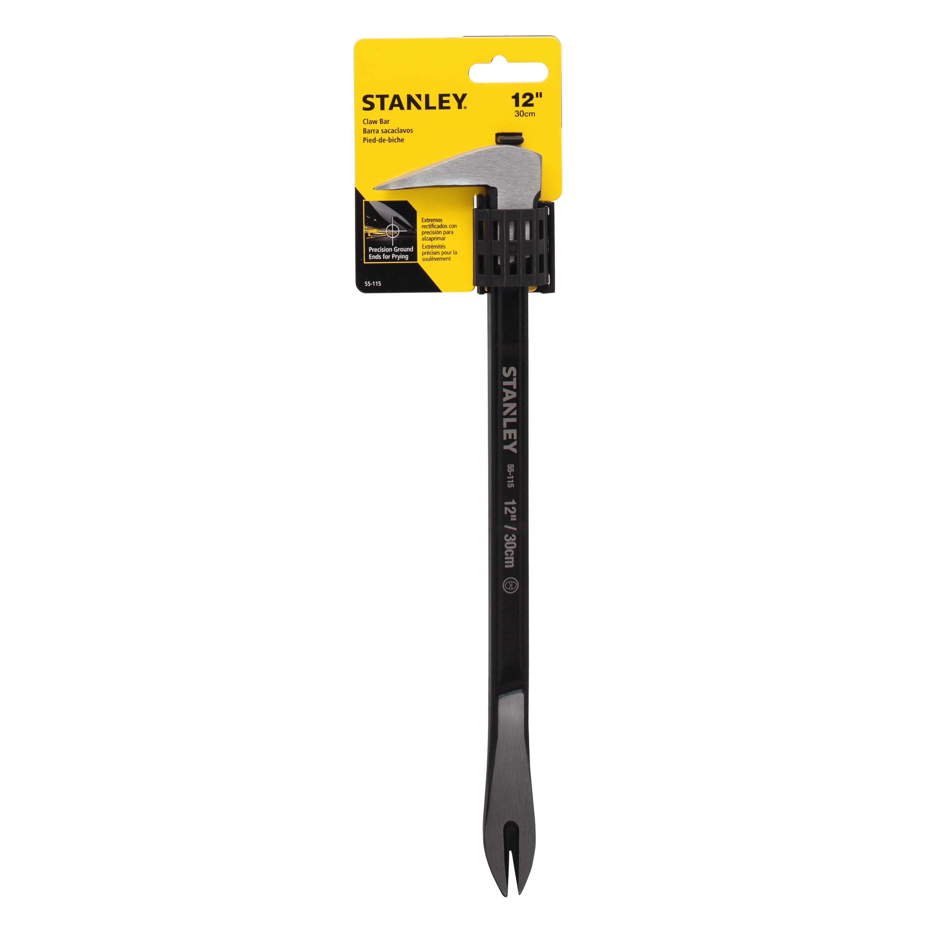 Stanley Tools - 12 in Precision Claw Bar - 55-115