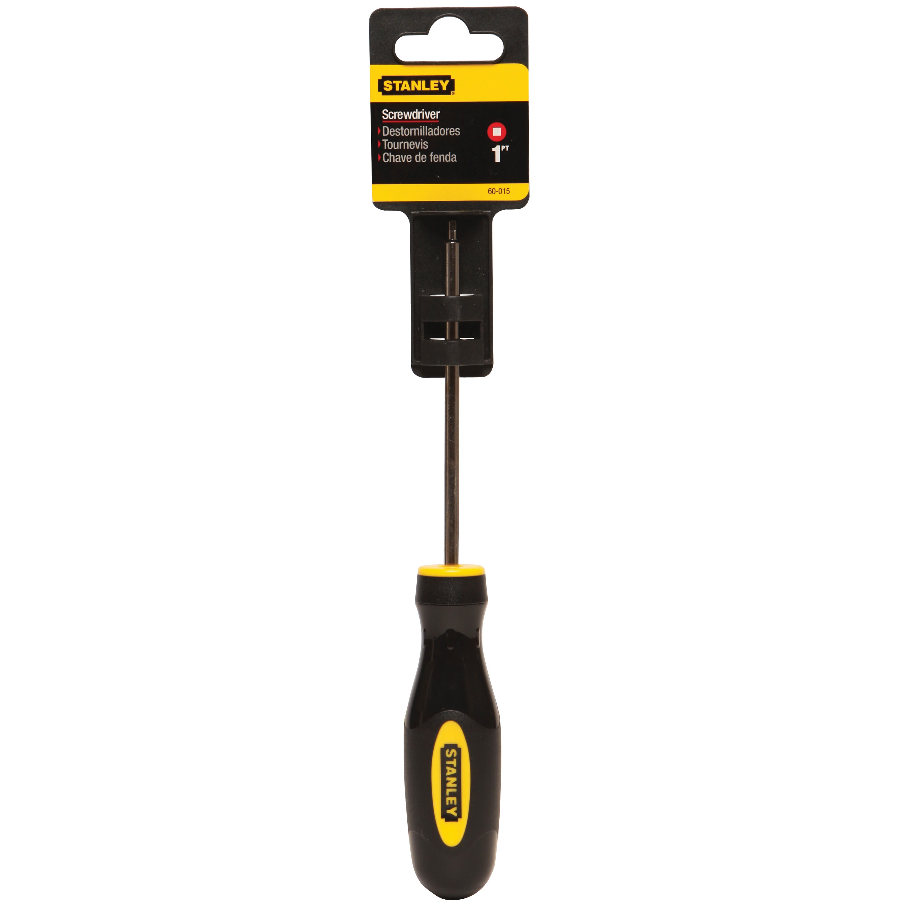 Stanley Tools - 1pt x 4 in Basic Square Tip Screwdriver - 60-015