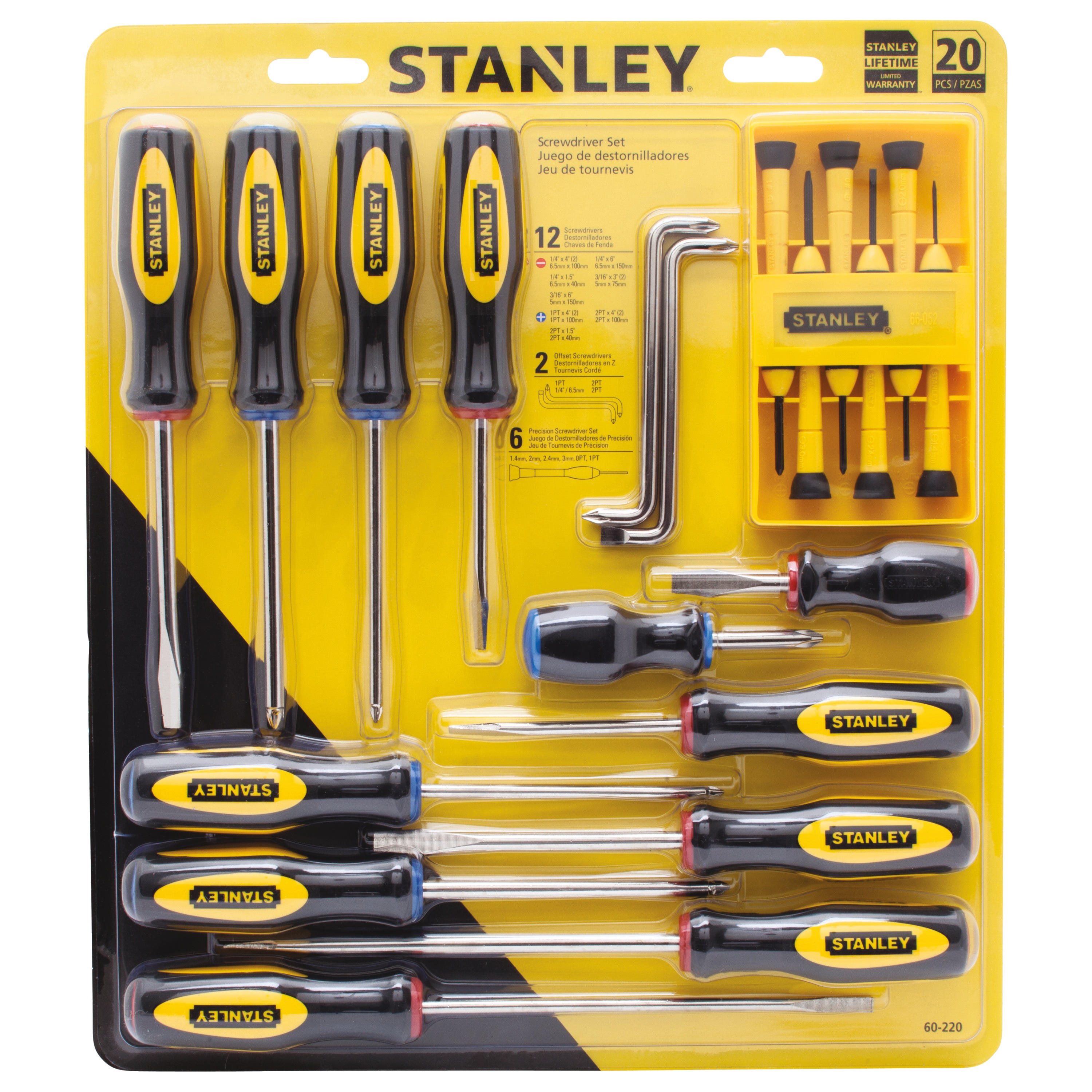 Stanley Tools - 20 pc Versatile Screwdriver Set - 60-220
