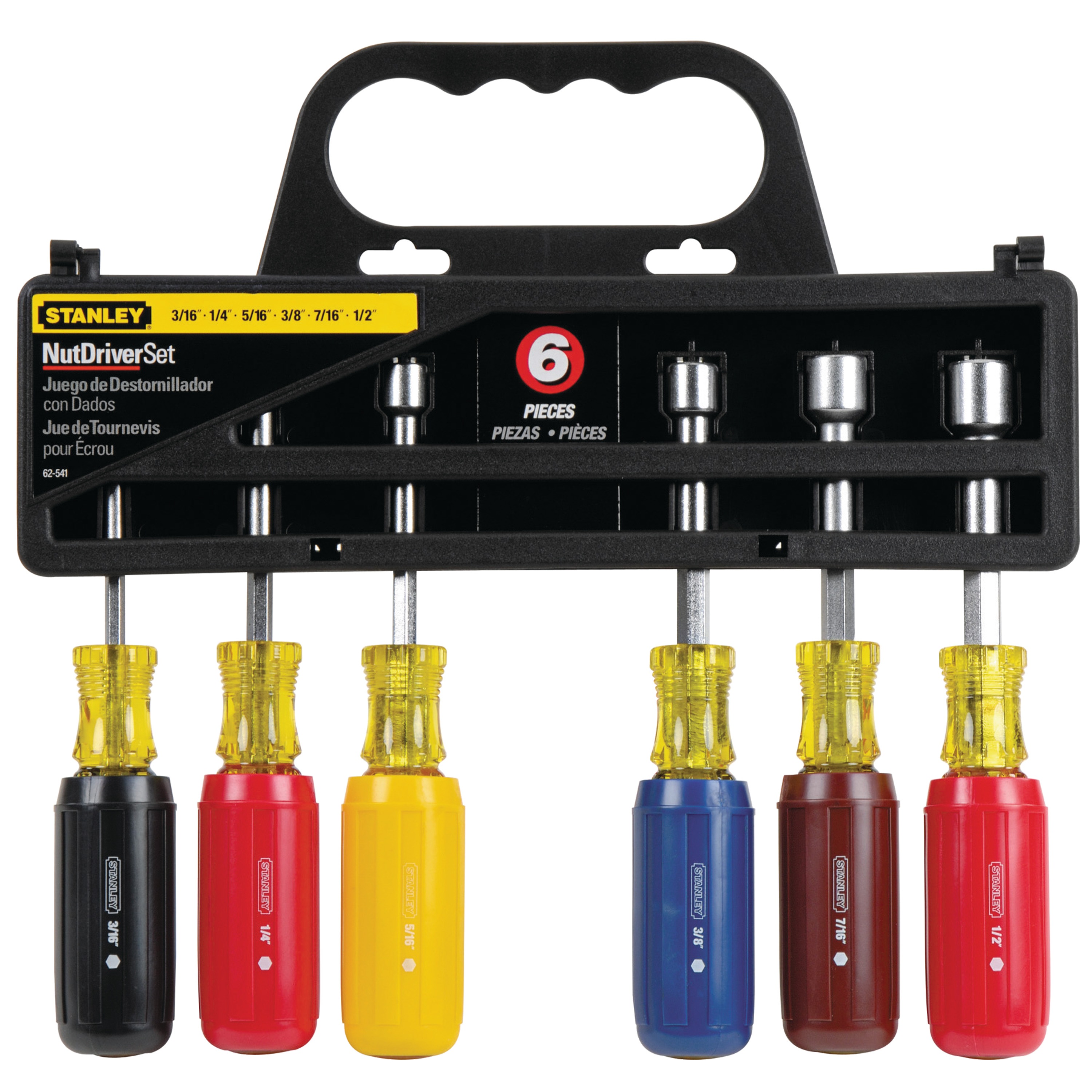 Stanley Tools - 6 pc Nut Driver Set - 62-541