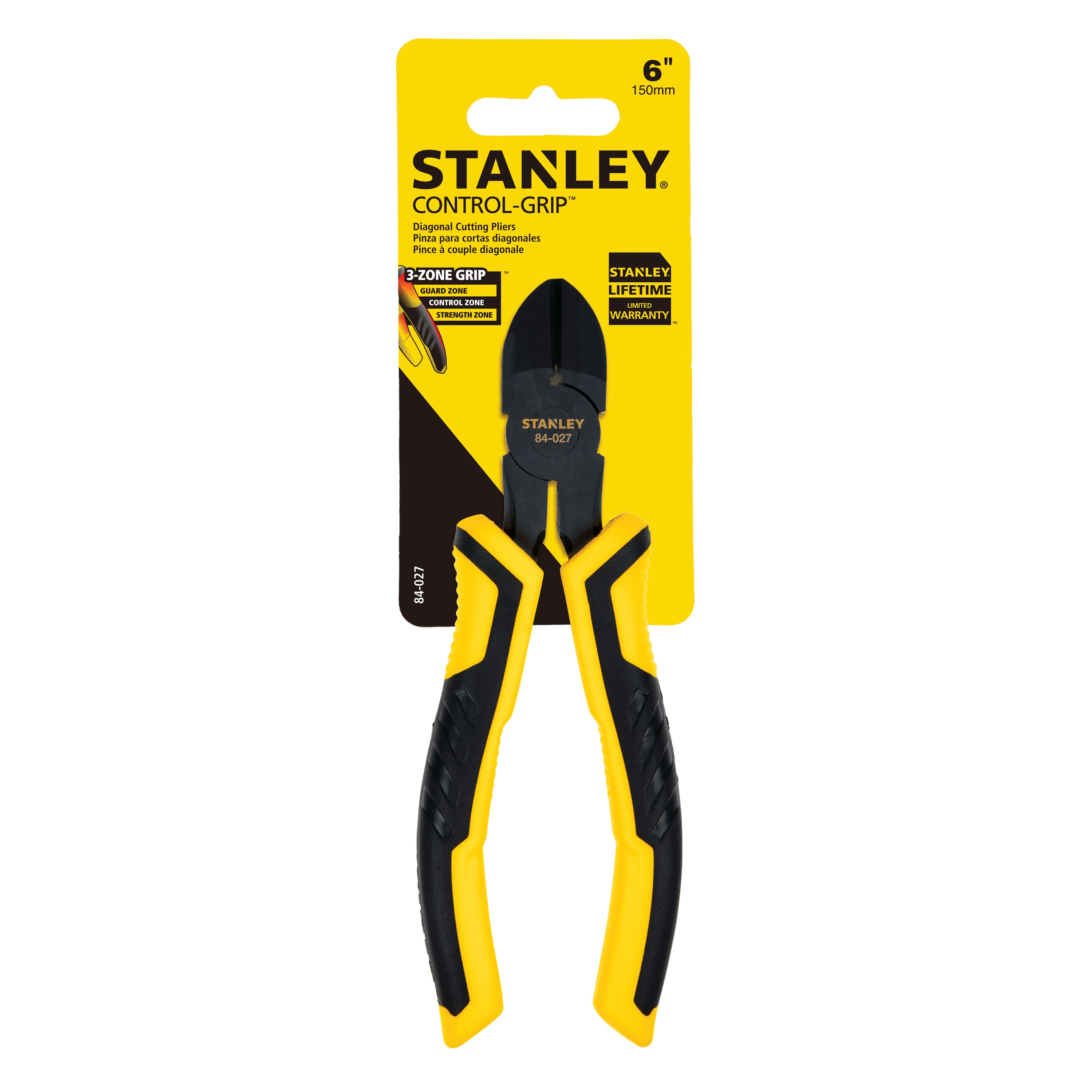 Stanley Tools - 6 in Diagonal Pliers - 84-027