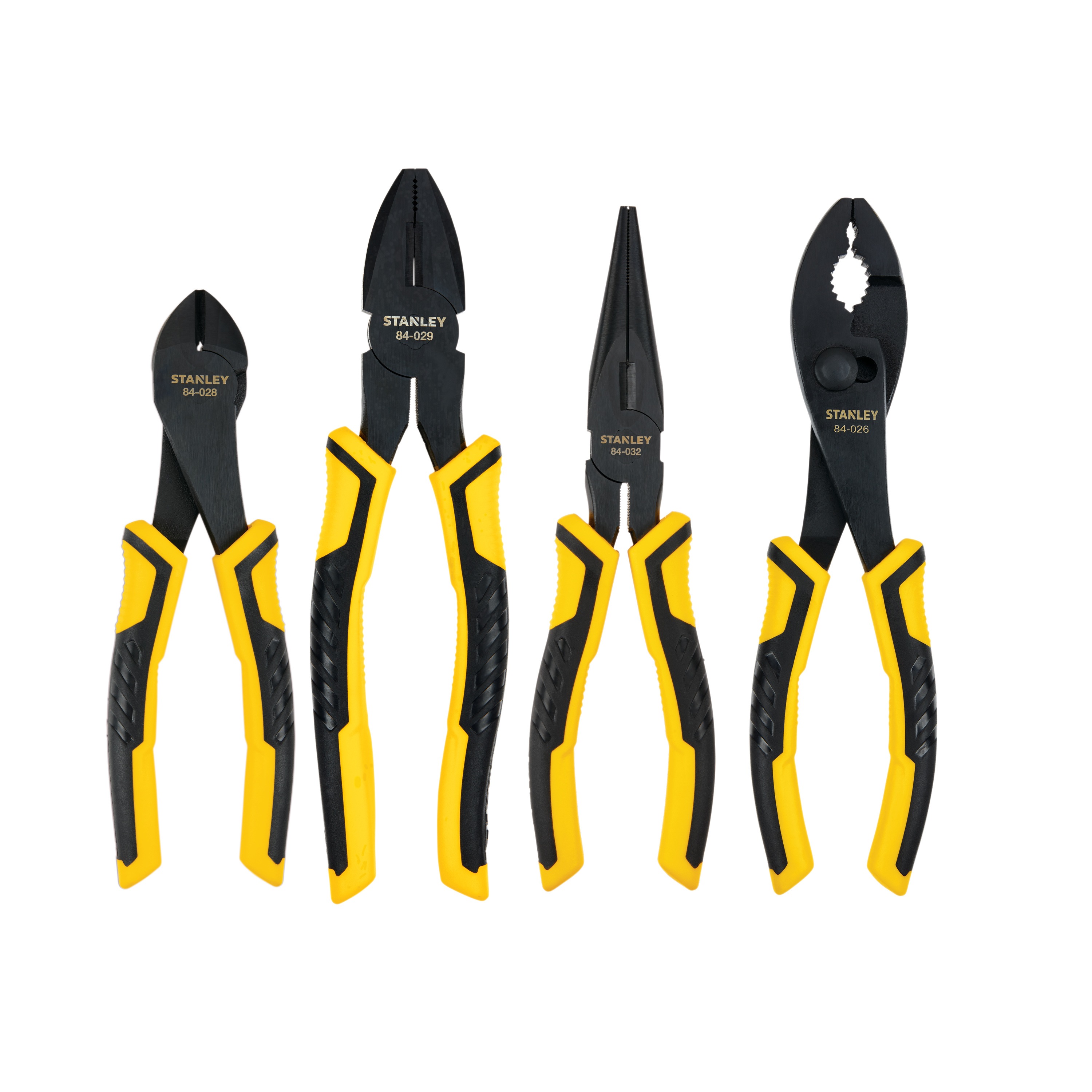 4 pc. BiMaterial Pliers Set 84058 STANLEY Tools