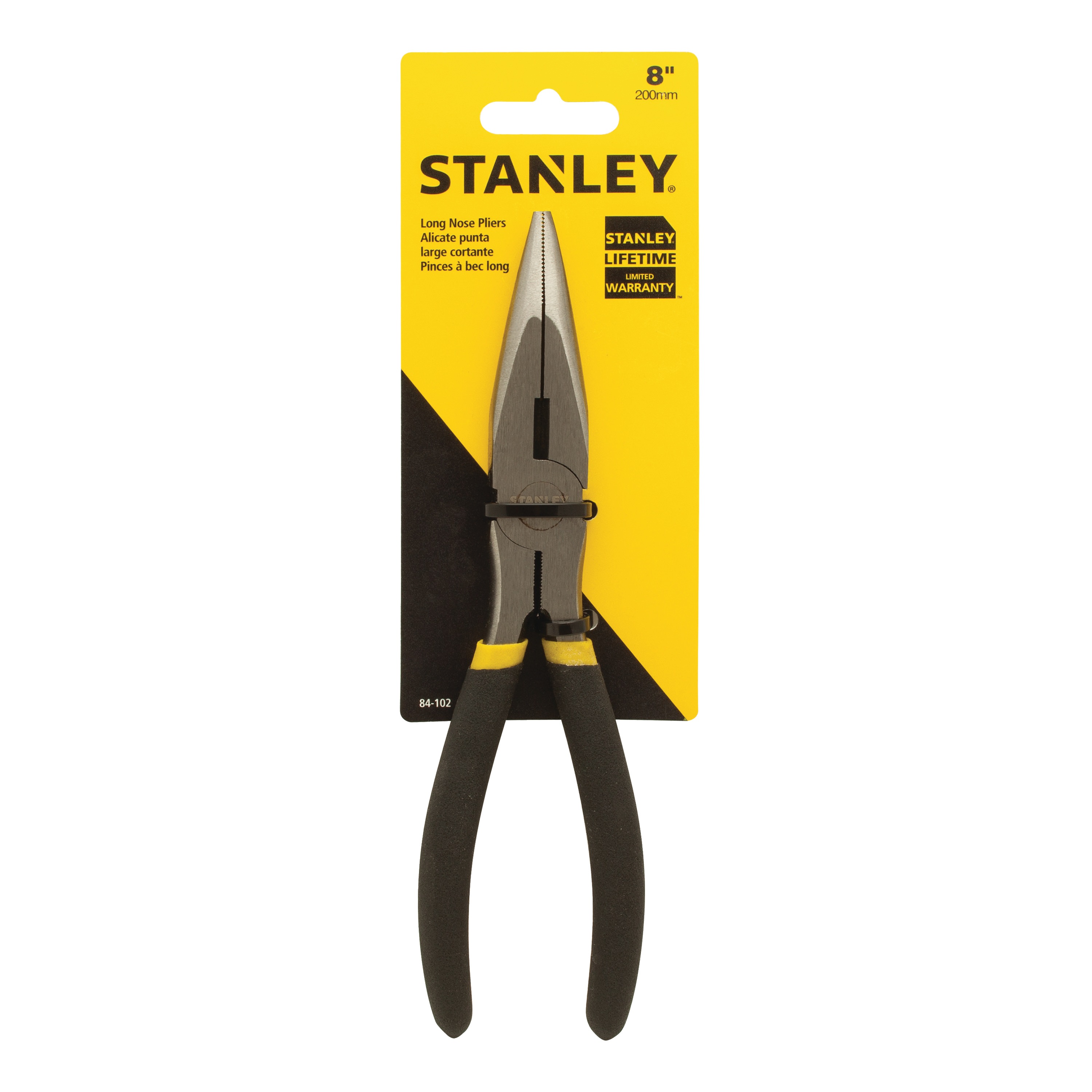 8 in Long Nose Pliers 84102 STANLEY Tools
