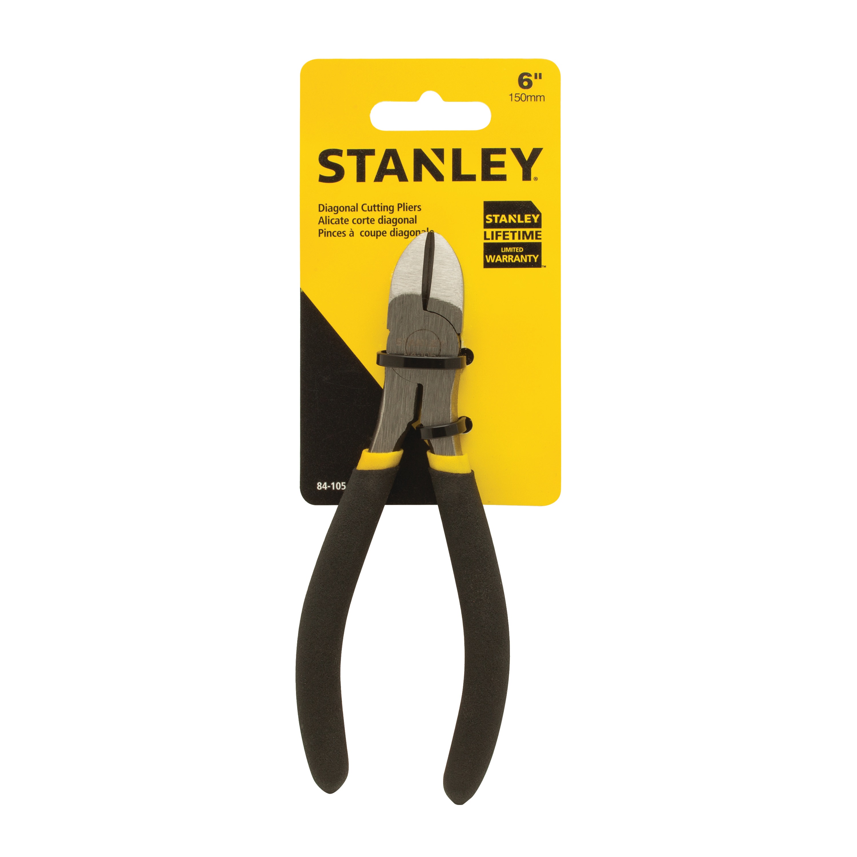 Stanley Tools - 6 in Diagonal Pliers - 84-105