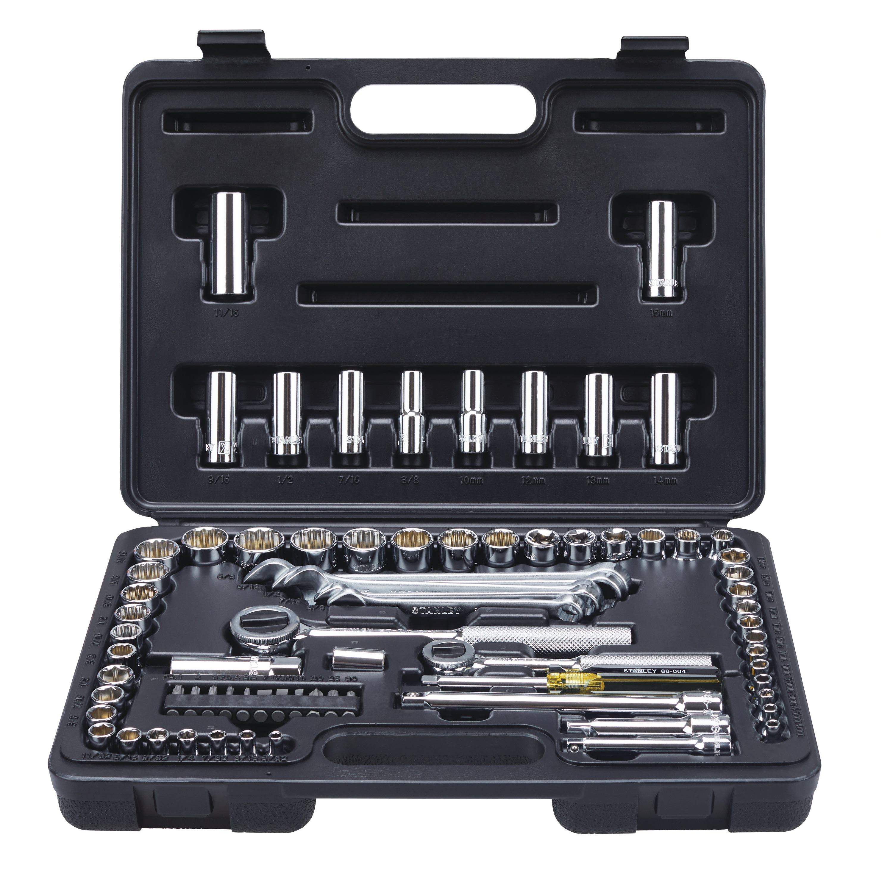 Stanley Tools - 75 Pc Mechanics Tool Set - 85-595