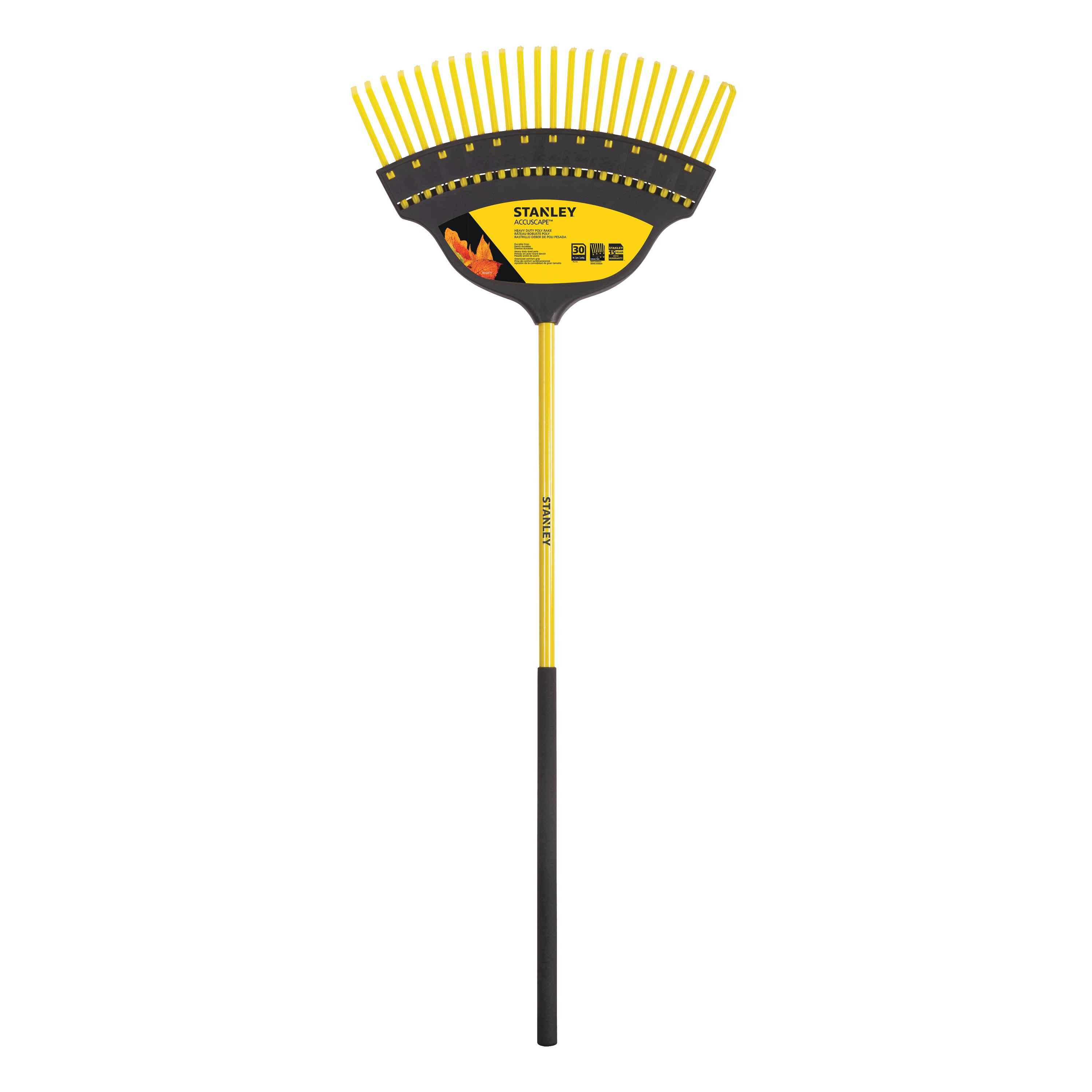 Stanley Tools - 30 in ACCUSCAPE PROSERIES DELUXE POLY RAKE - BDS6475