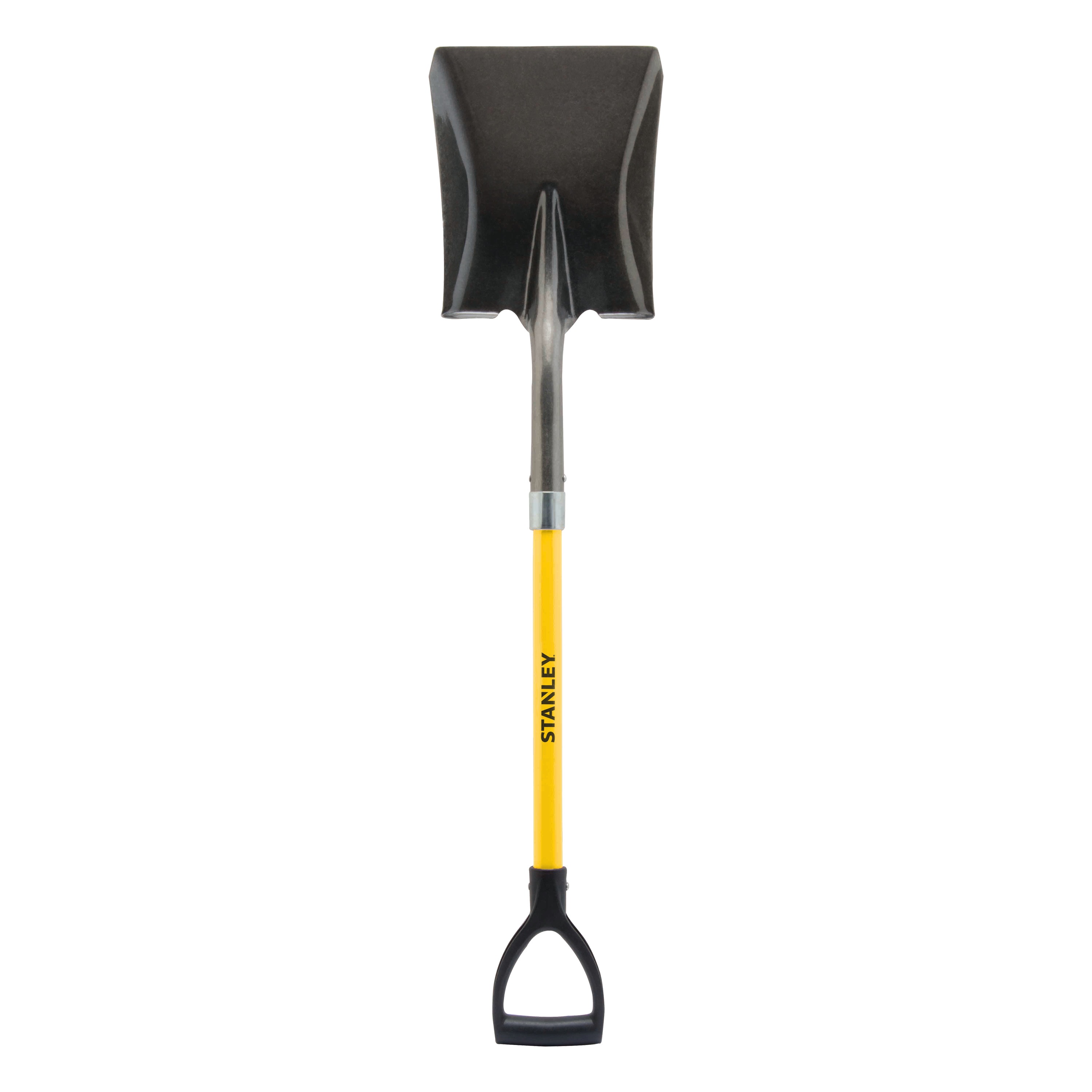 FIBERGLASS DHANDLE SQUARE HEAD SHOVEL BDS7674 STANLEY Tools
