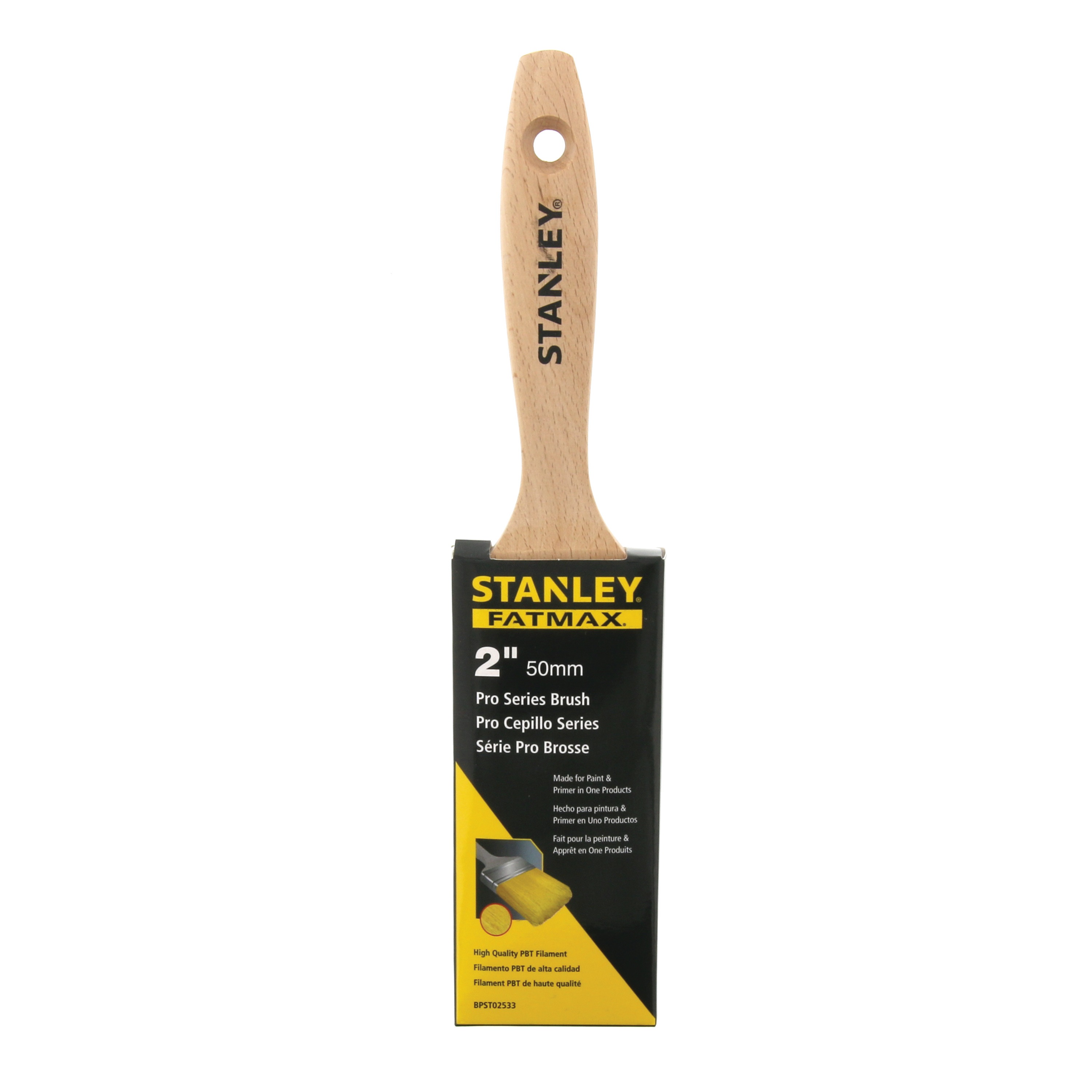 Stanley Tools - 2 in FATMAX  PBT Flat Paint Brush - BPST02533
