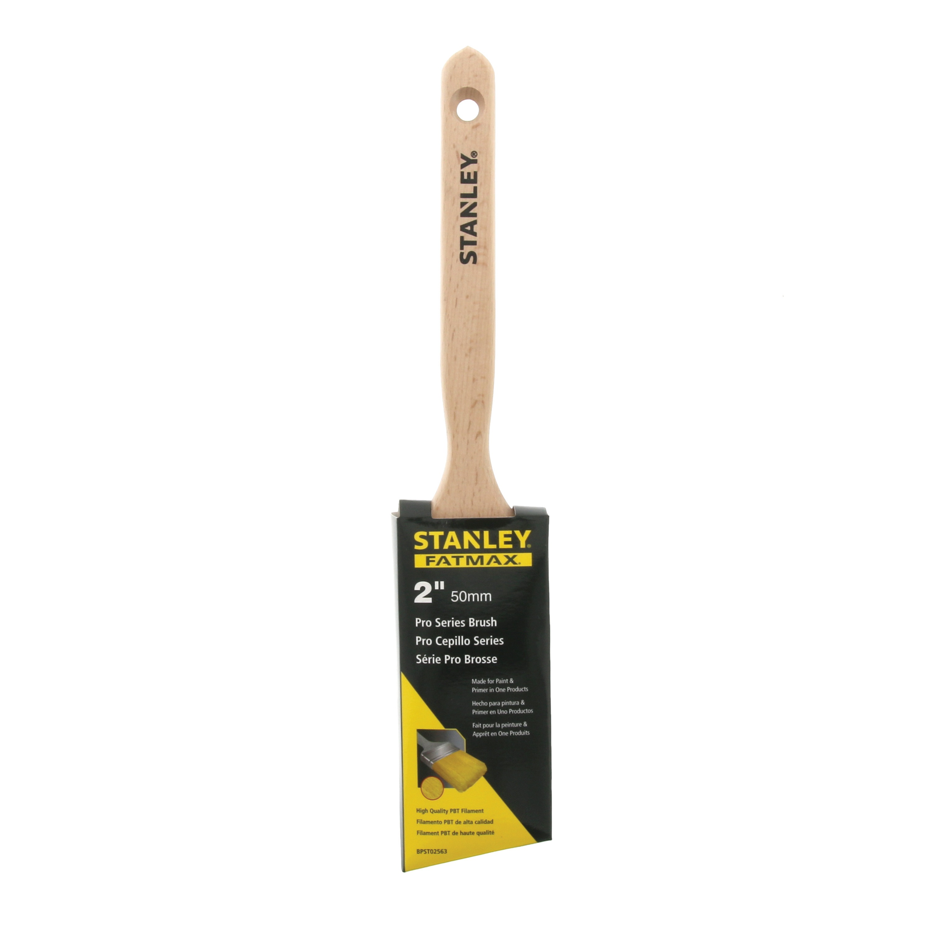 Stanley Tools - 2 in FATMAX PBT Angle Paint Brush - BPST02563