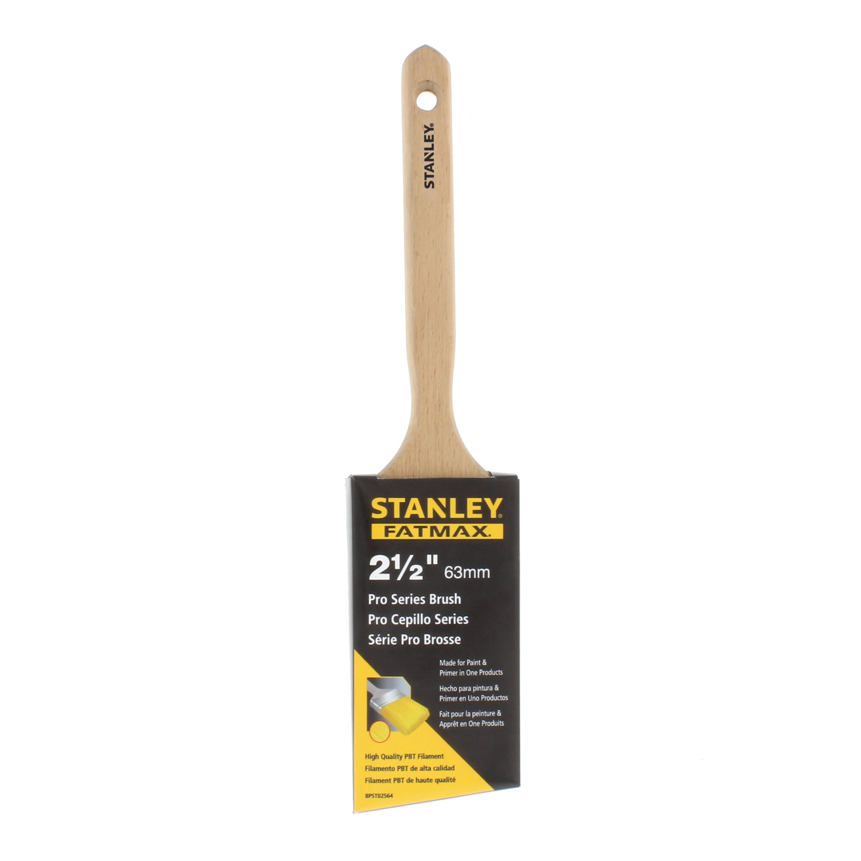 Stanley Tools - 212 in FATMAX PBT Long Angle Sash Paint Brush - BPST02564