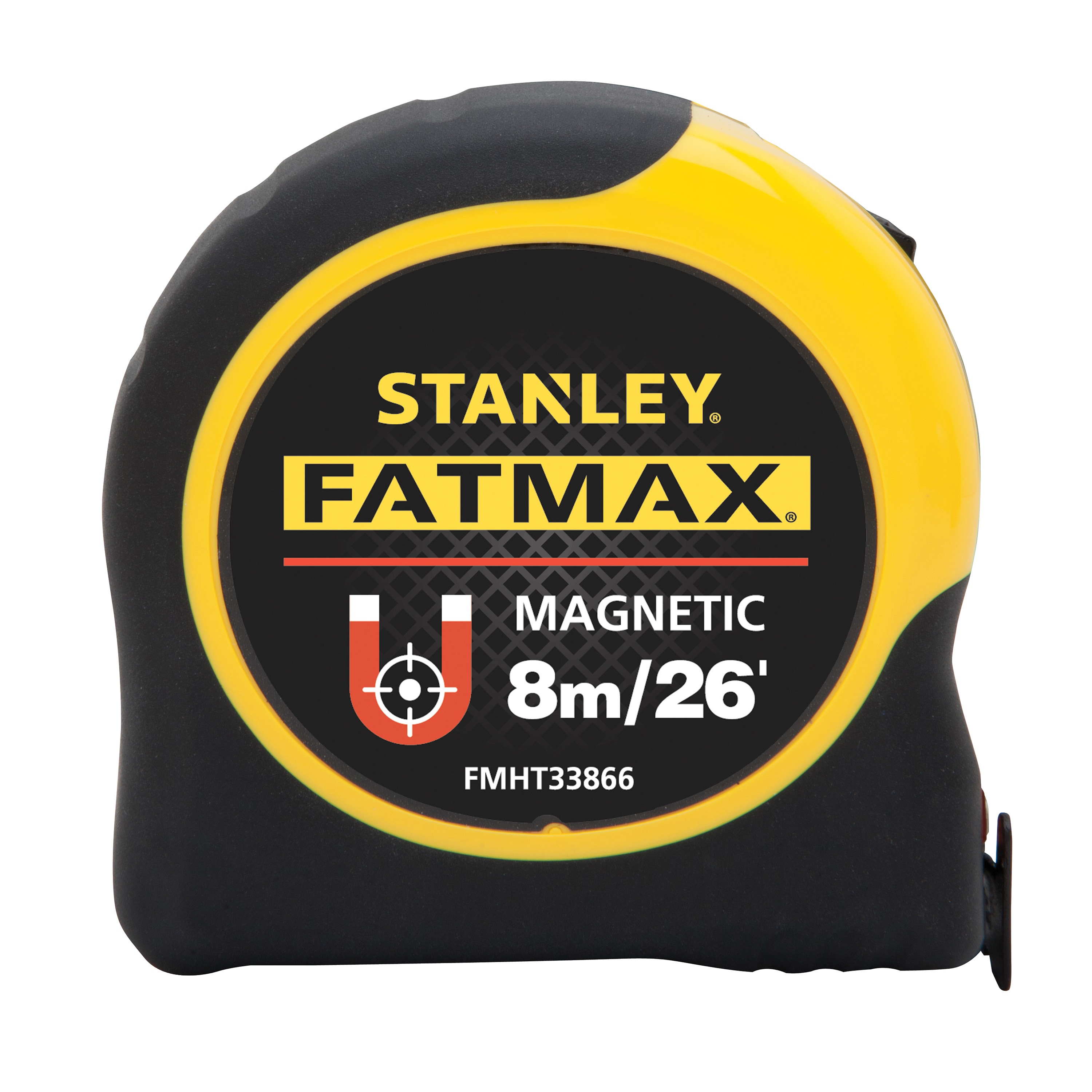 Stanley Tools - 8m26 ft FATMAX Magnetic Tape Measure - FMHT33866