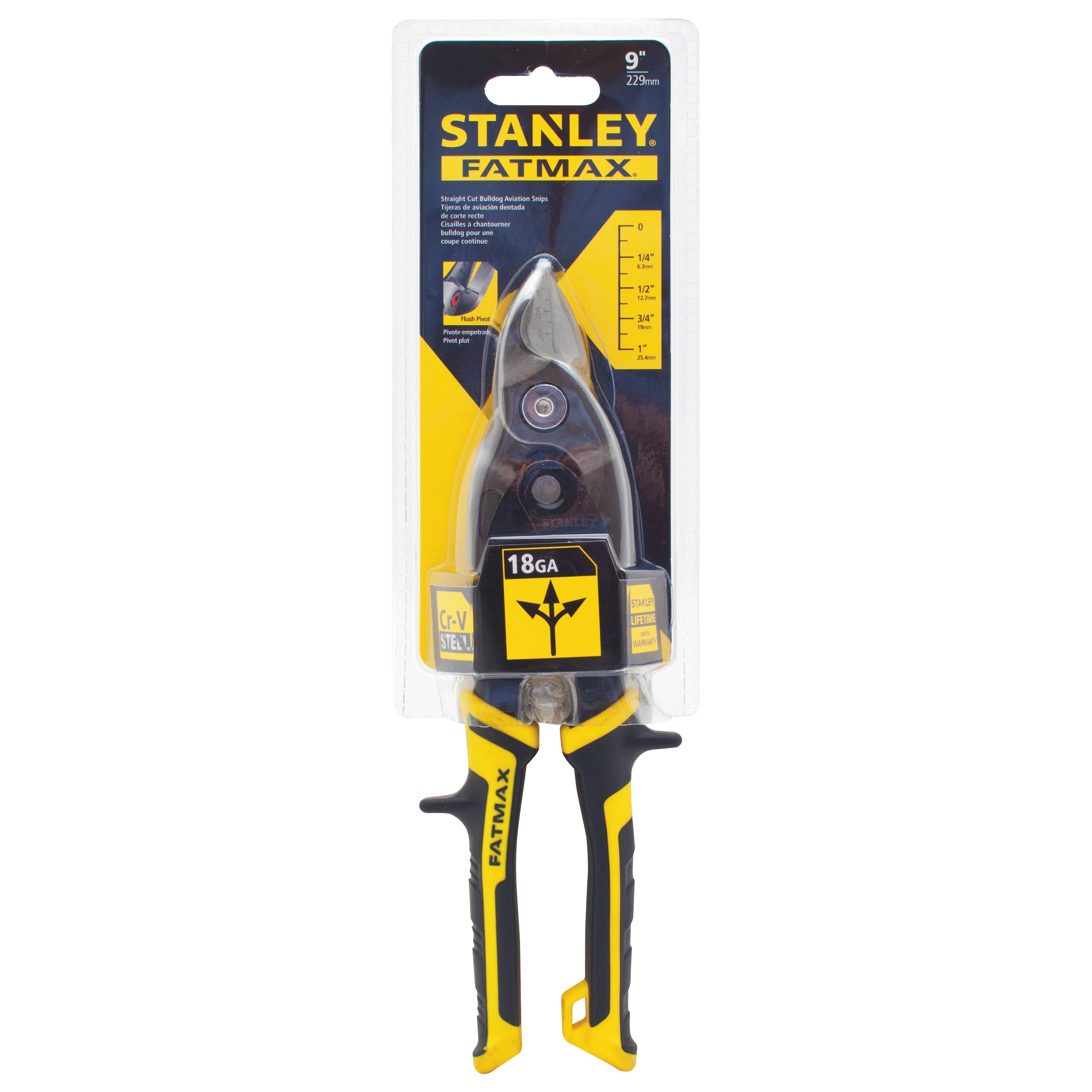 FATMAX® Straight Cut Bulldog Aviation Snips FMHT73562 STANLEY Tools