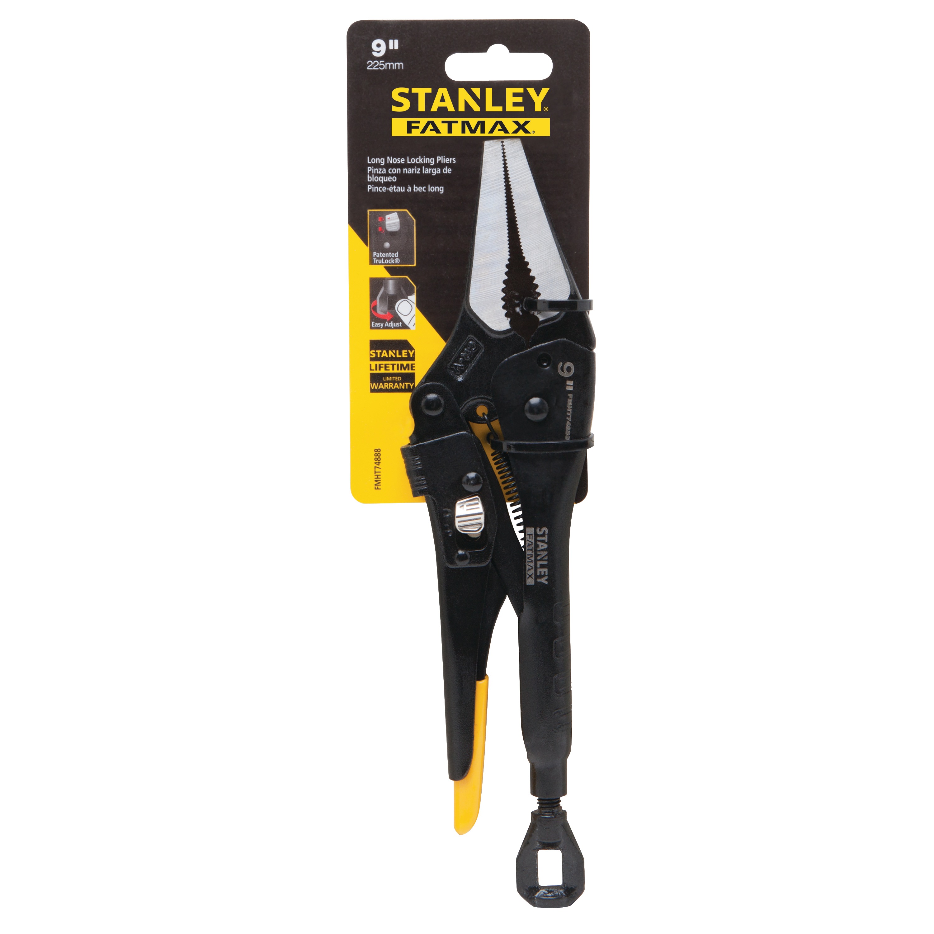Stanley Tools - FATMAX 9 in Long Nose Locking Pliers - FMHT74888