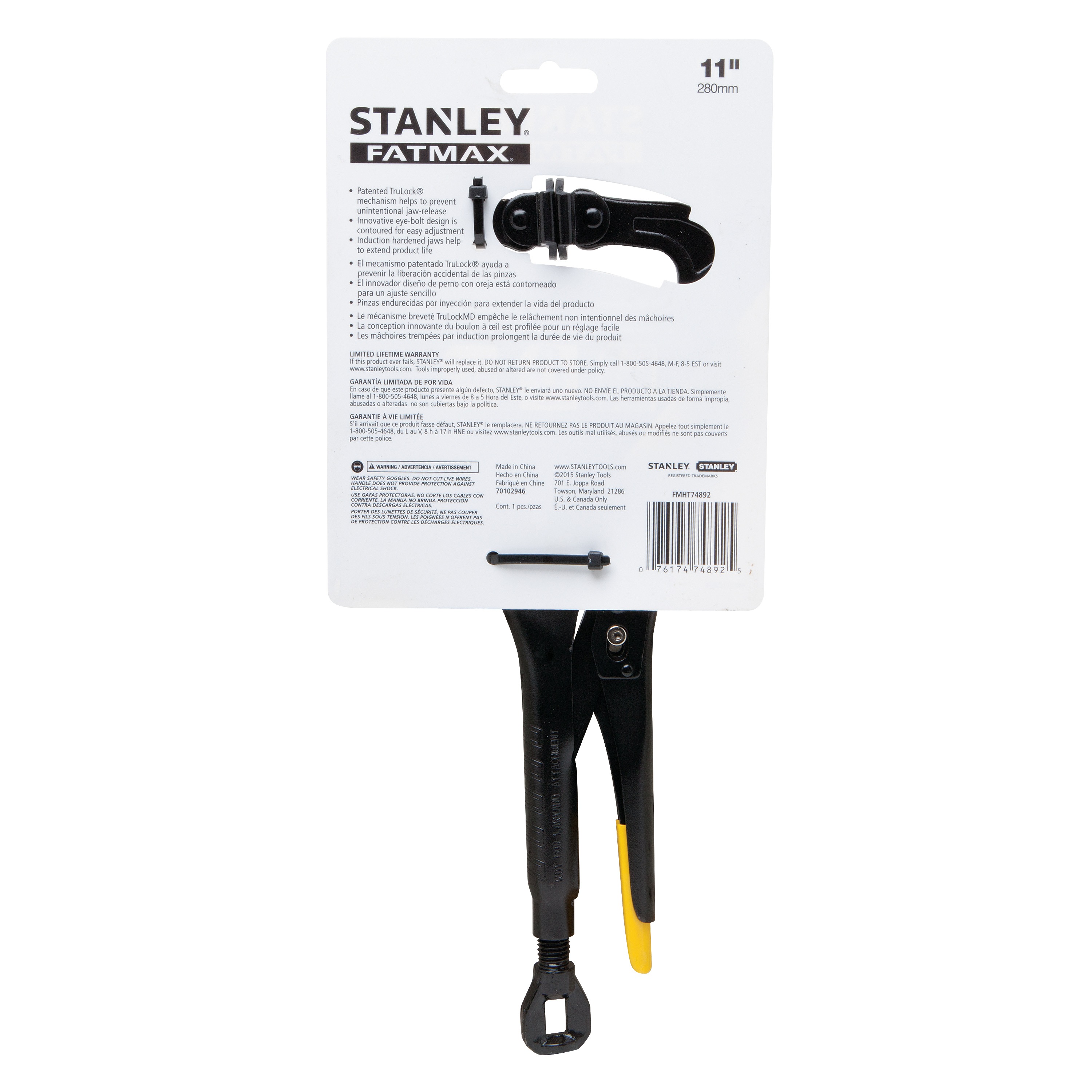 FATMAX® 11 in CClamp Locking Pliers FMHT74892 STANLEY Tools
