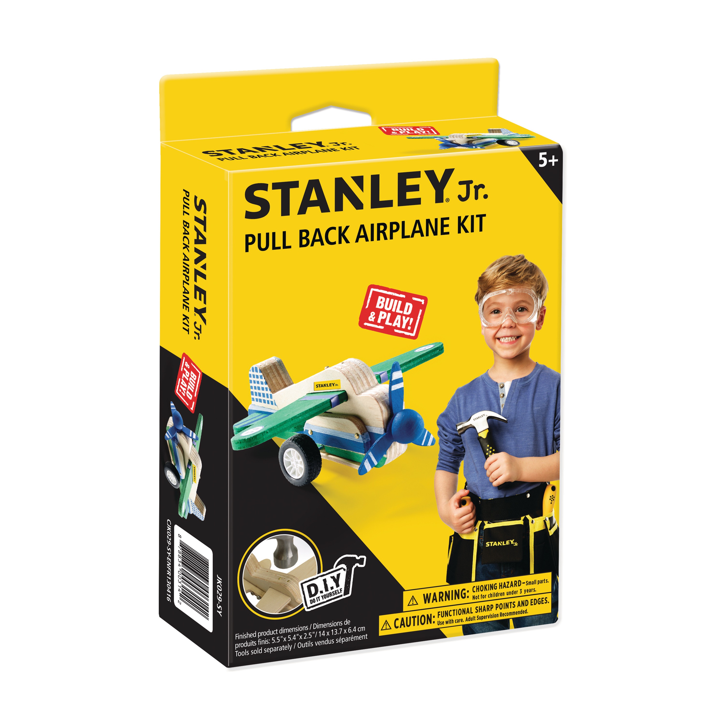 Stanley Tools - PullBack Airplane - JK029-SY