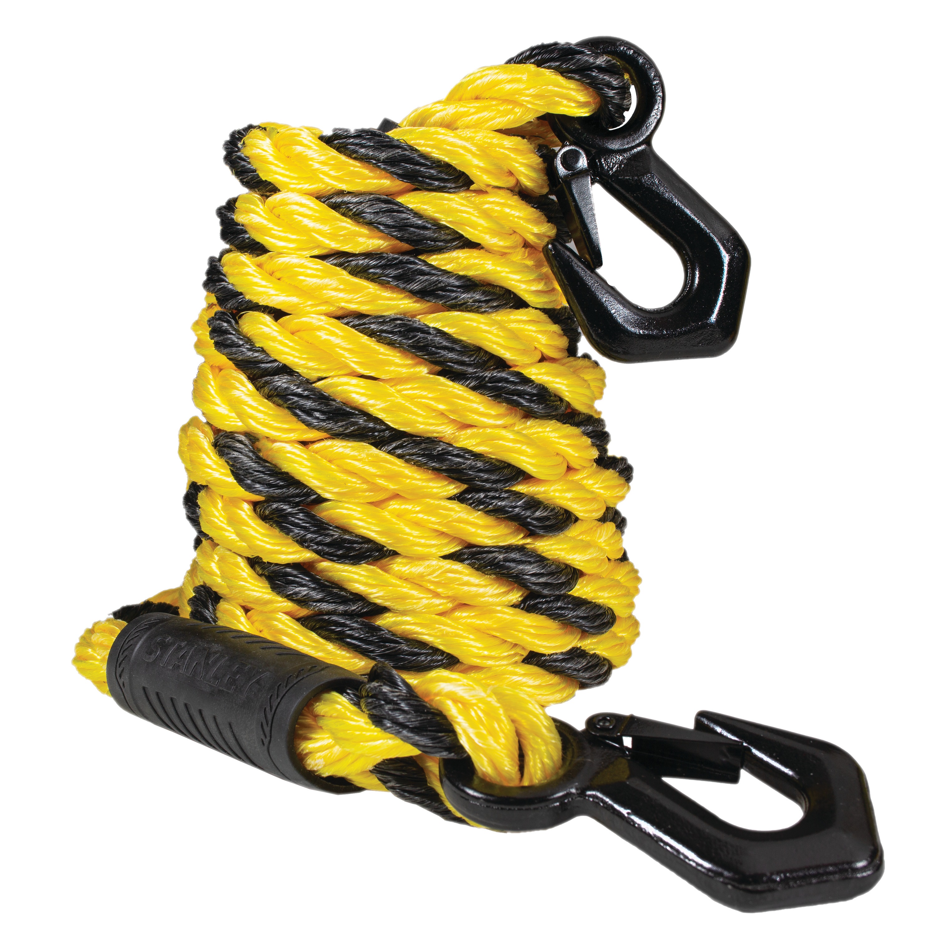 Stanley Tools - 15 ft x 58 in PolyBlend Braided Tow Rope wTriHook - S1052