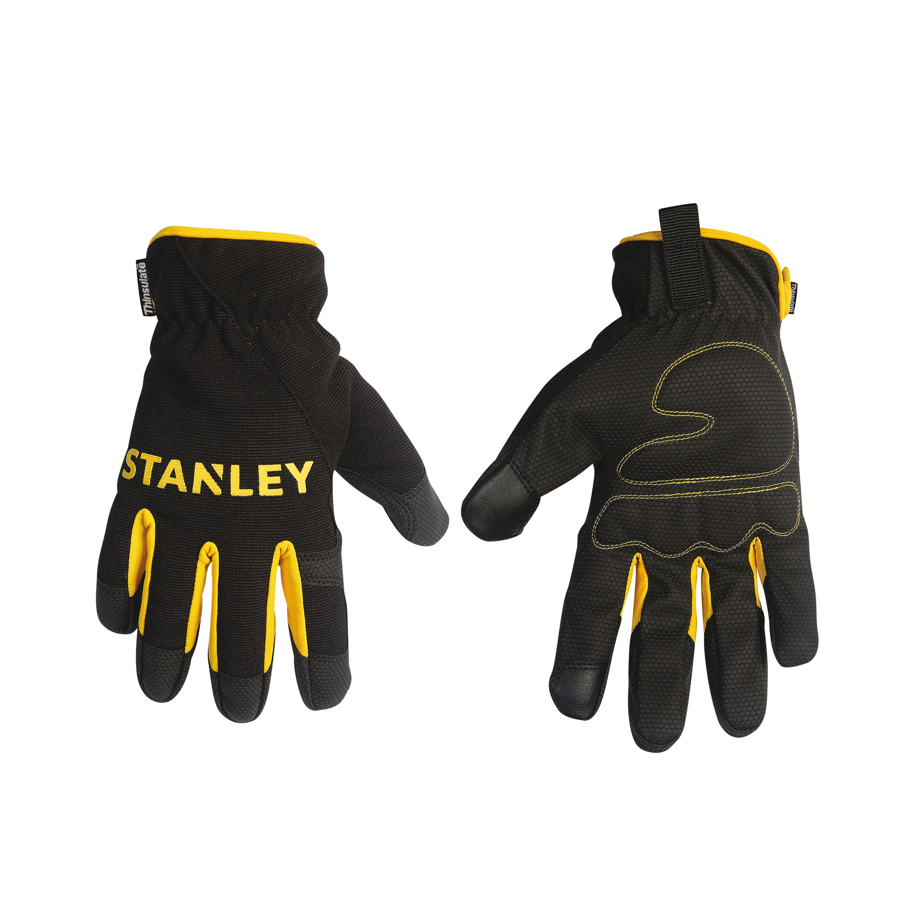 Stanley Tools - Cold Weather Touch Screen Gloves with Foam Padding - S77831