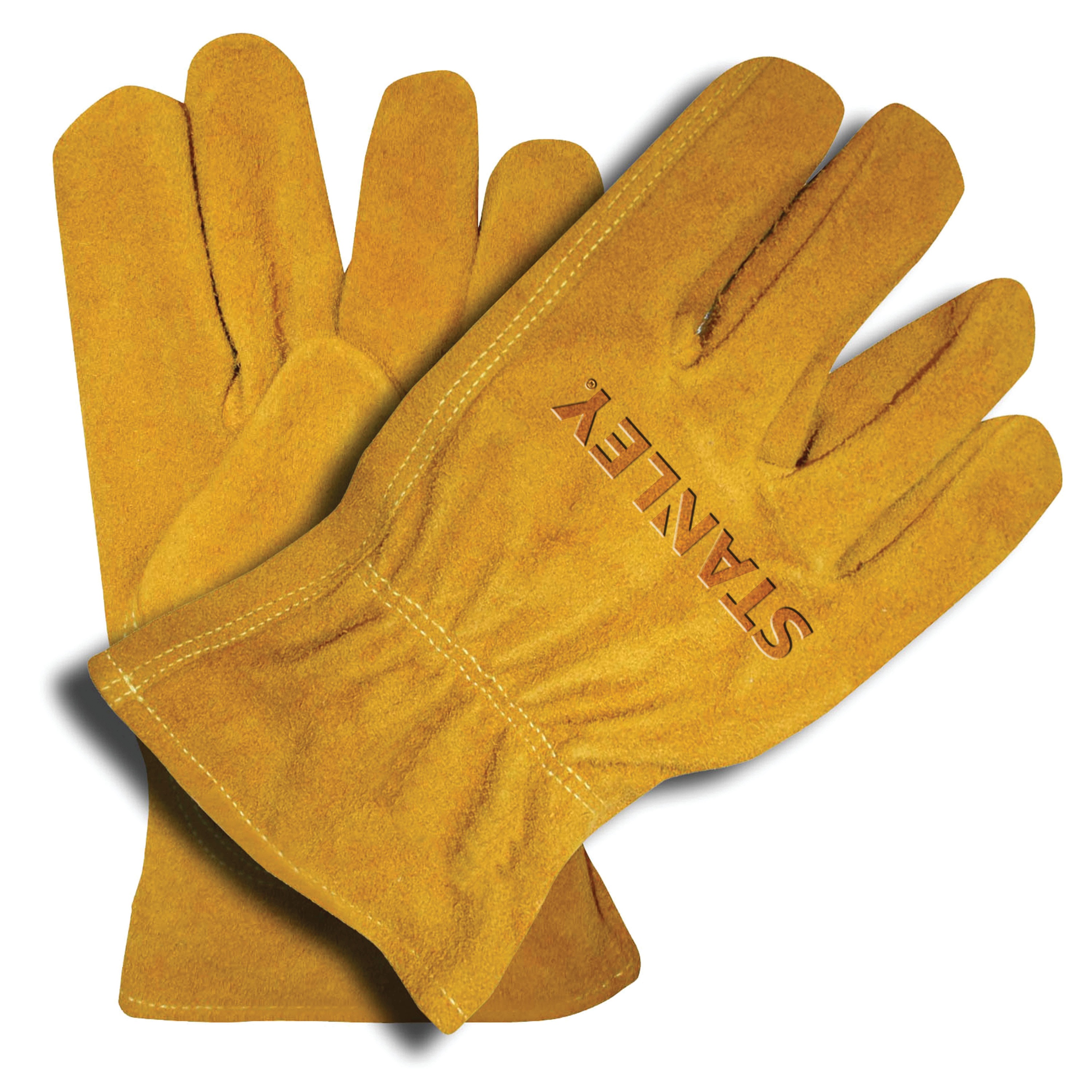 Stanley Tools - Split Cowhide Driver Gloves with Keystone Thumb - S78111