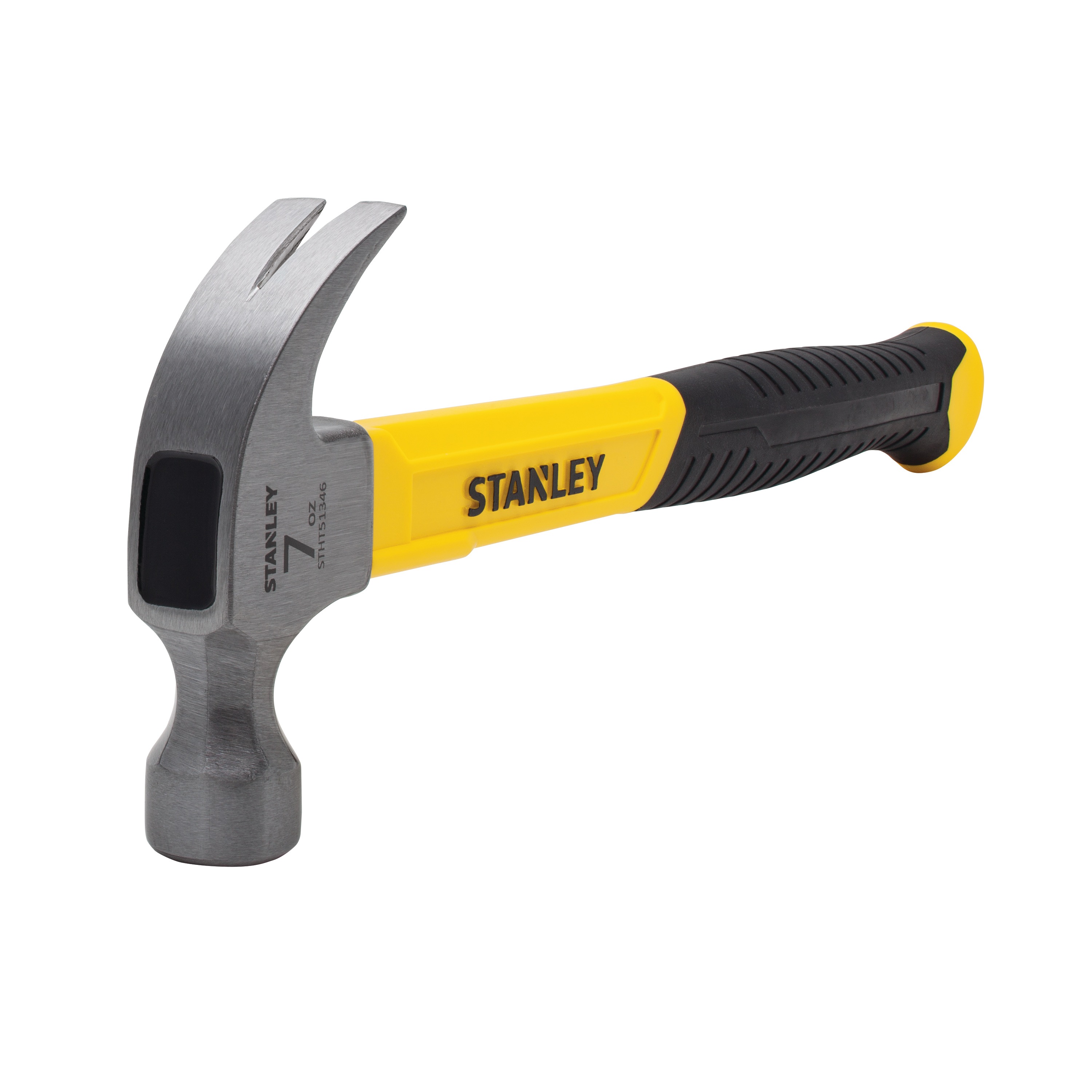 Stanley Tools - 7 oz Curve Claw Fiberglass Hammer - STHT51346
