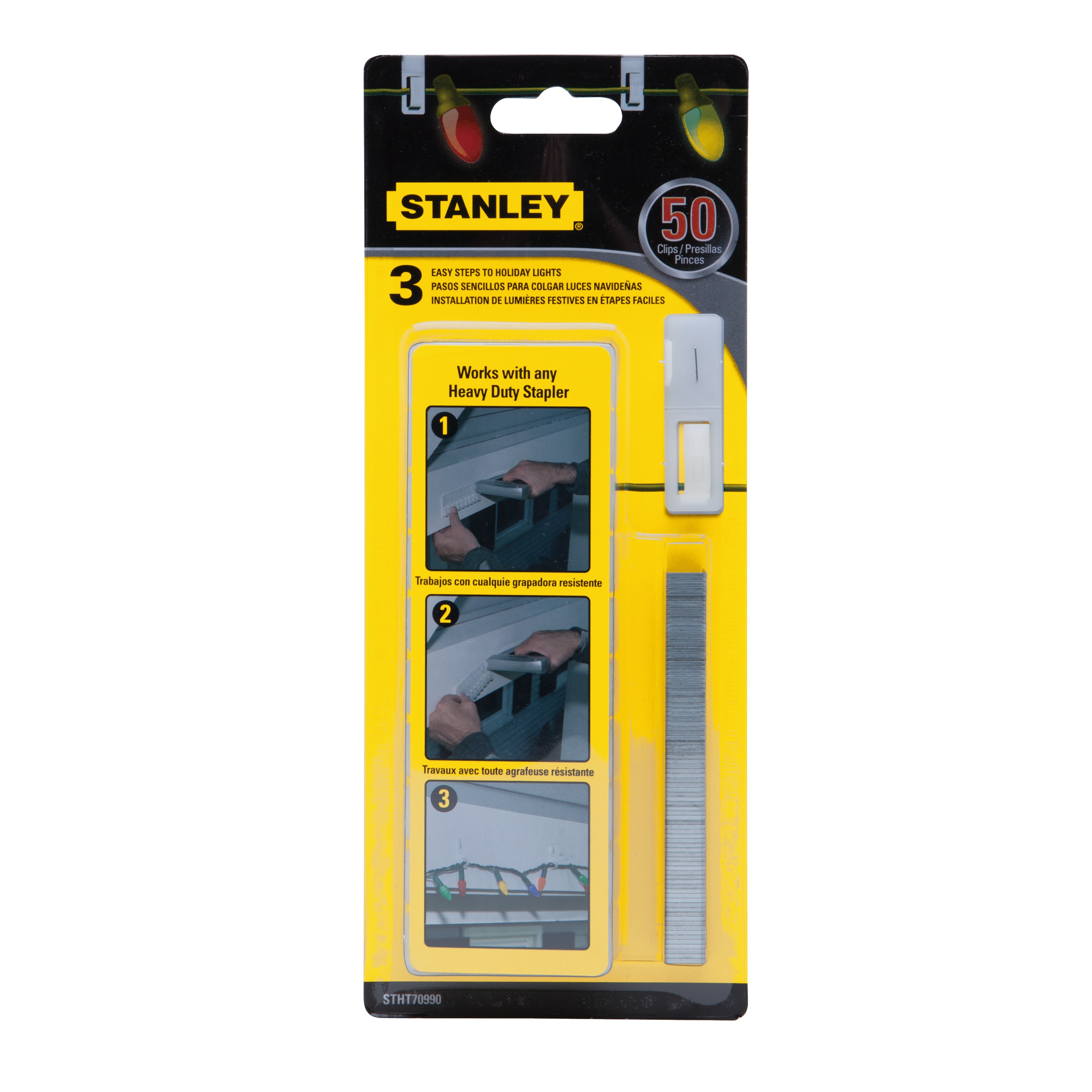 Stanley Tools - Holiday Light Hanging Clips - STHT70990