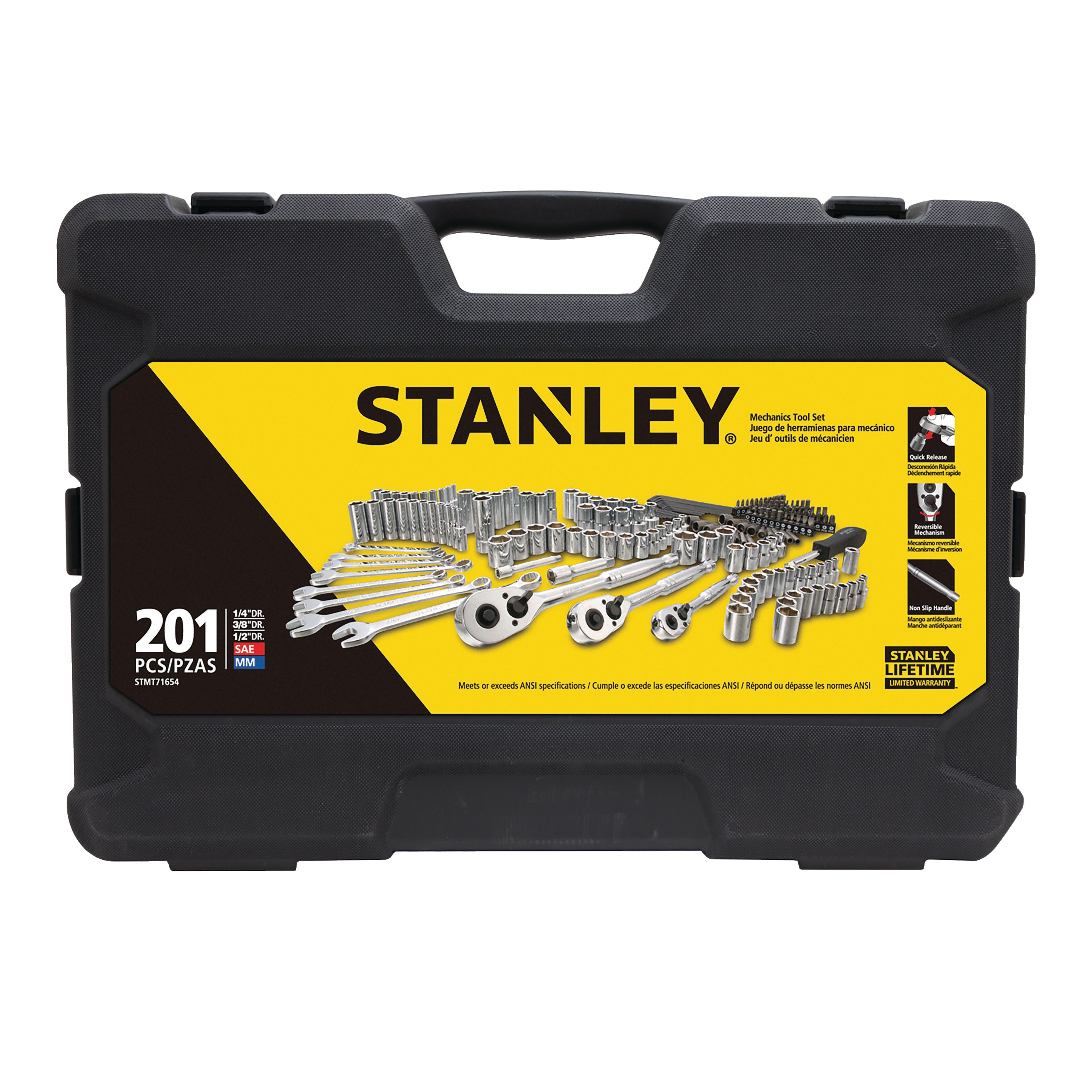 201 pc Mechanics Tool Set STMT71654 STANLEY Tools