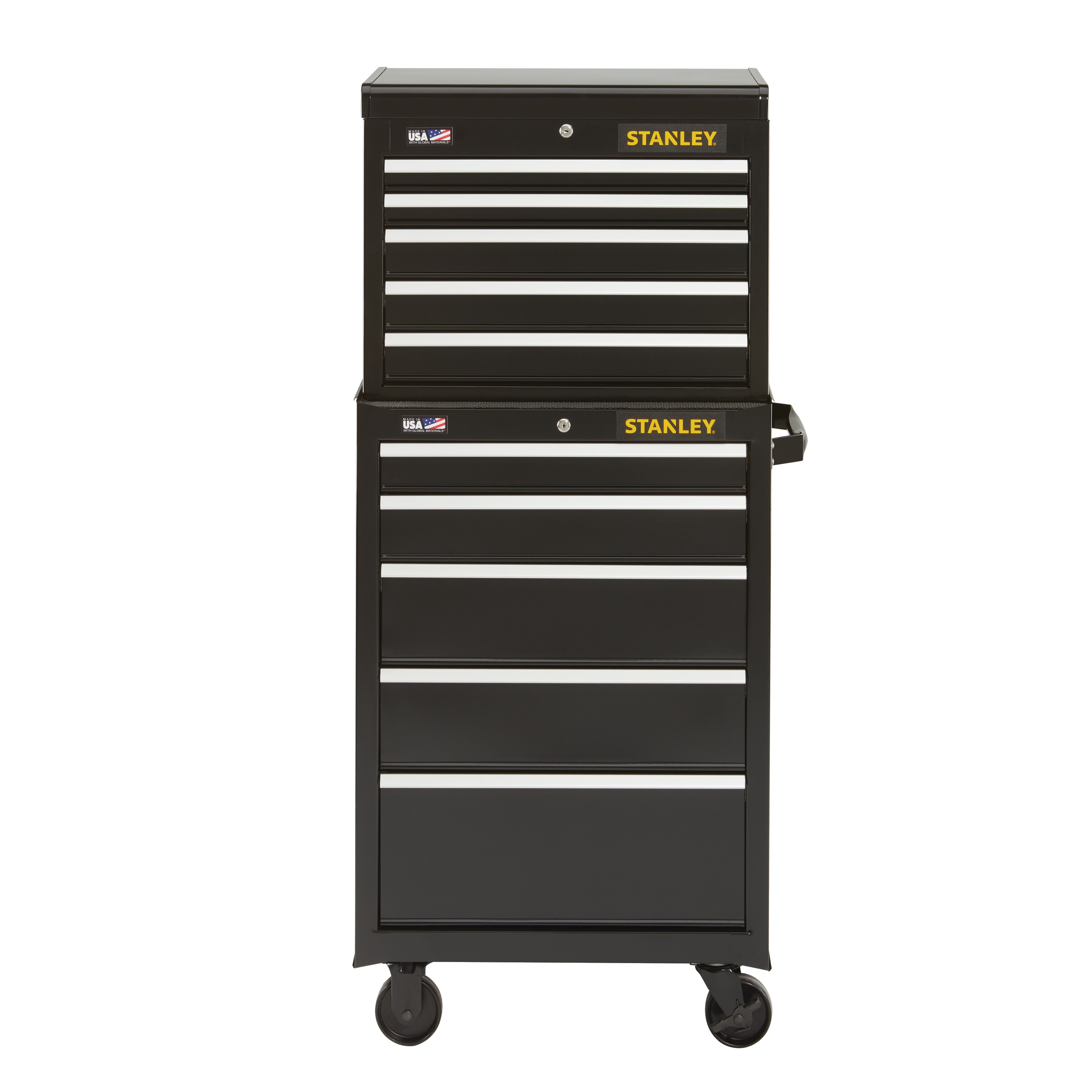Stanley Tools - 300 Series 26 in W 3 5Drawer Rolling Tool Cabinet - STST22753BK