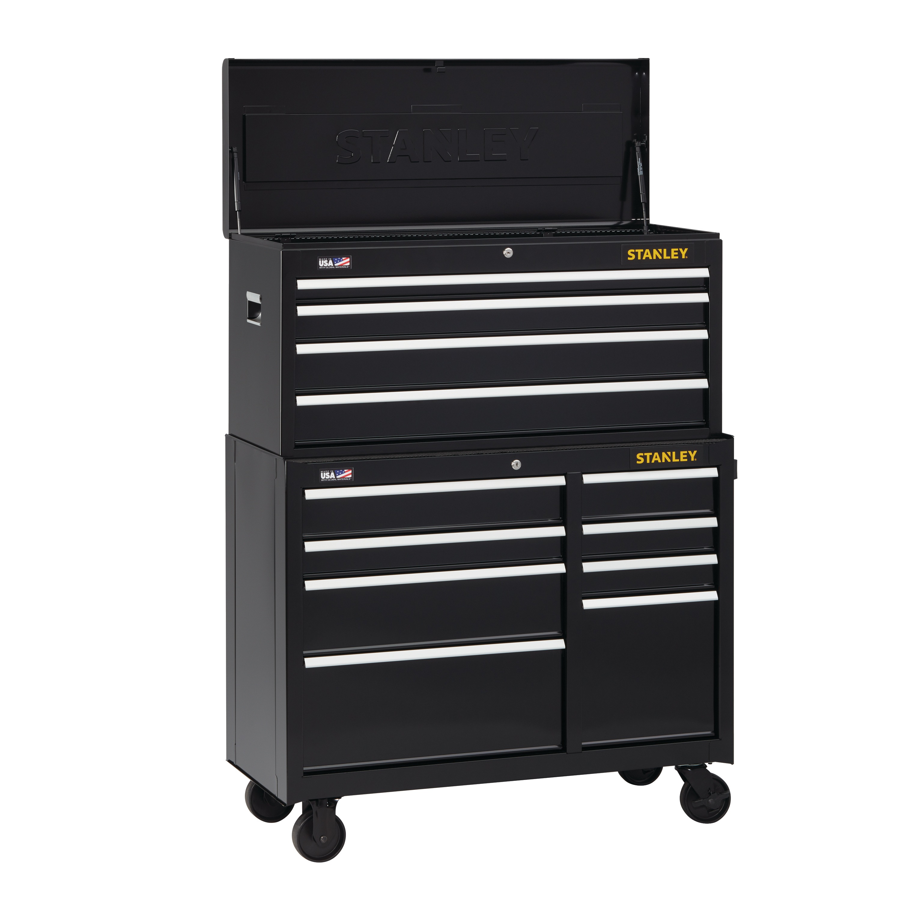 Stanley Tools - 300 Series 41 in W 4Drawer Tool Chest - STST24044BK