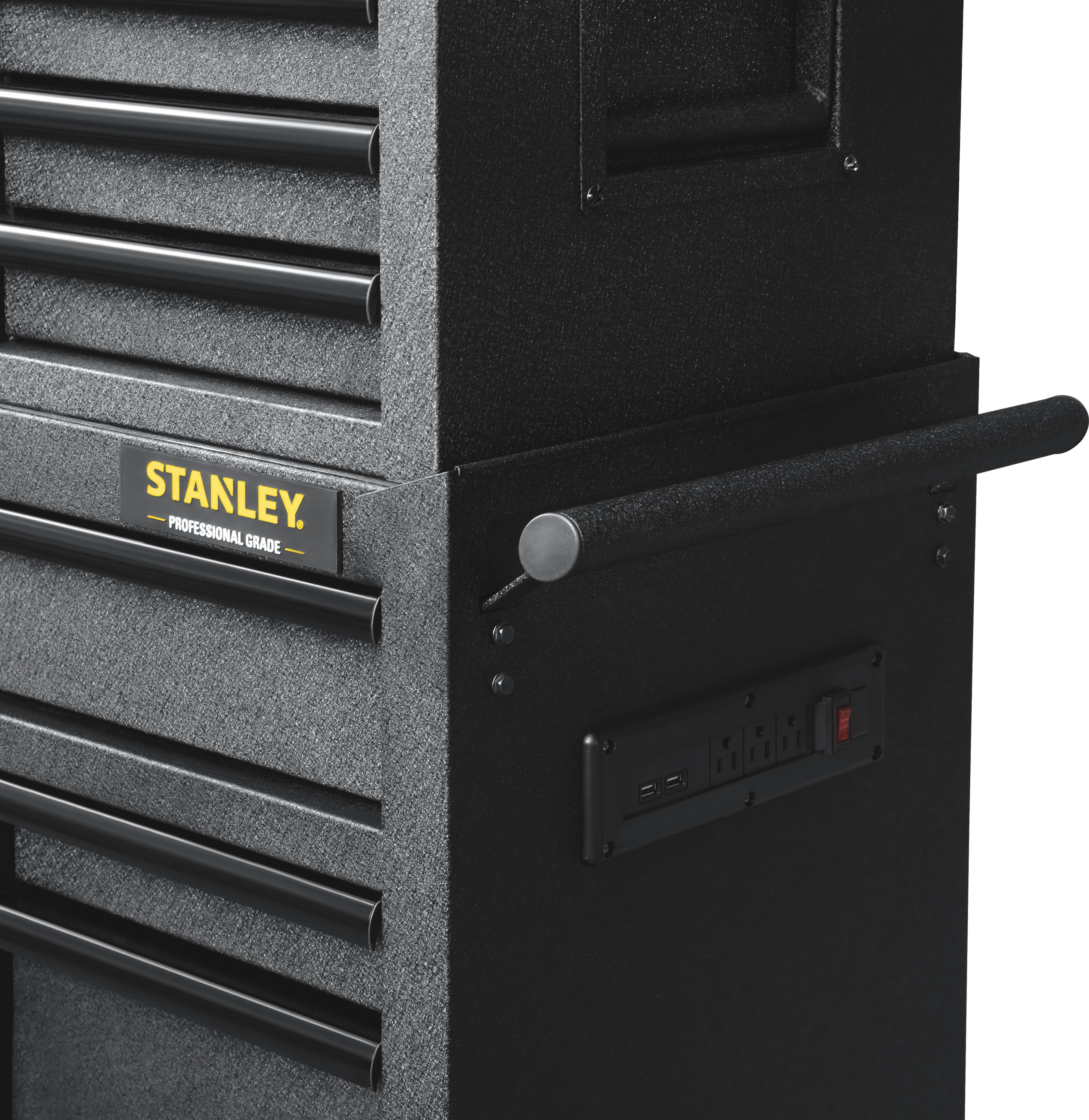 Stanley Tools - 7Drawer Professional Grade Rolling Metal Tool Cabinet - STST24171BK