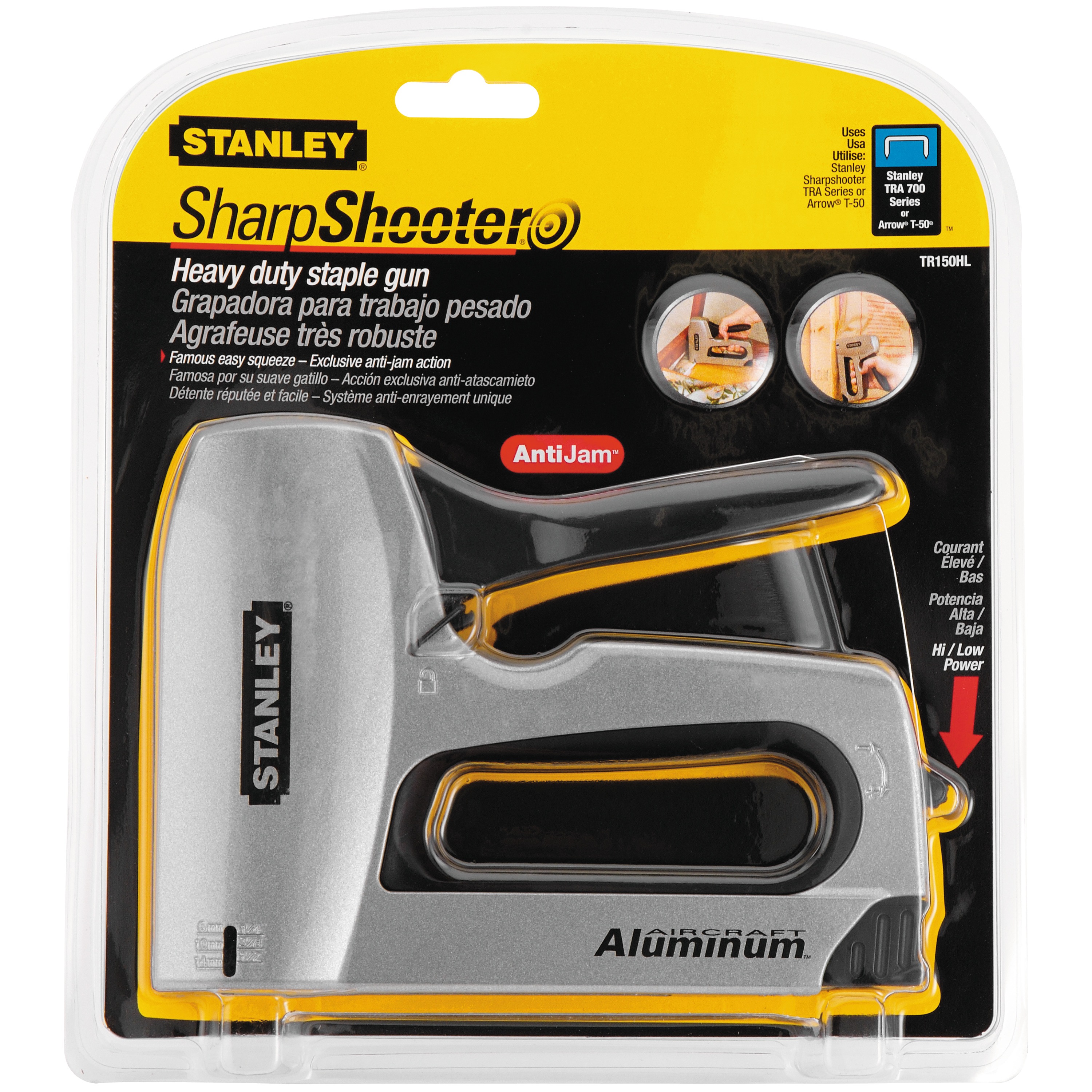Stanley Tools - SharpShooter Heavy Duty Staple Gun - TR150HL
