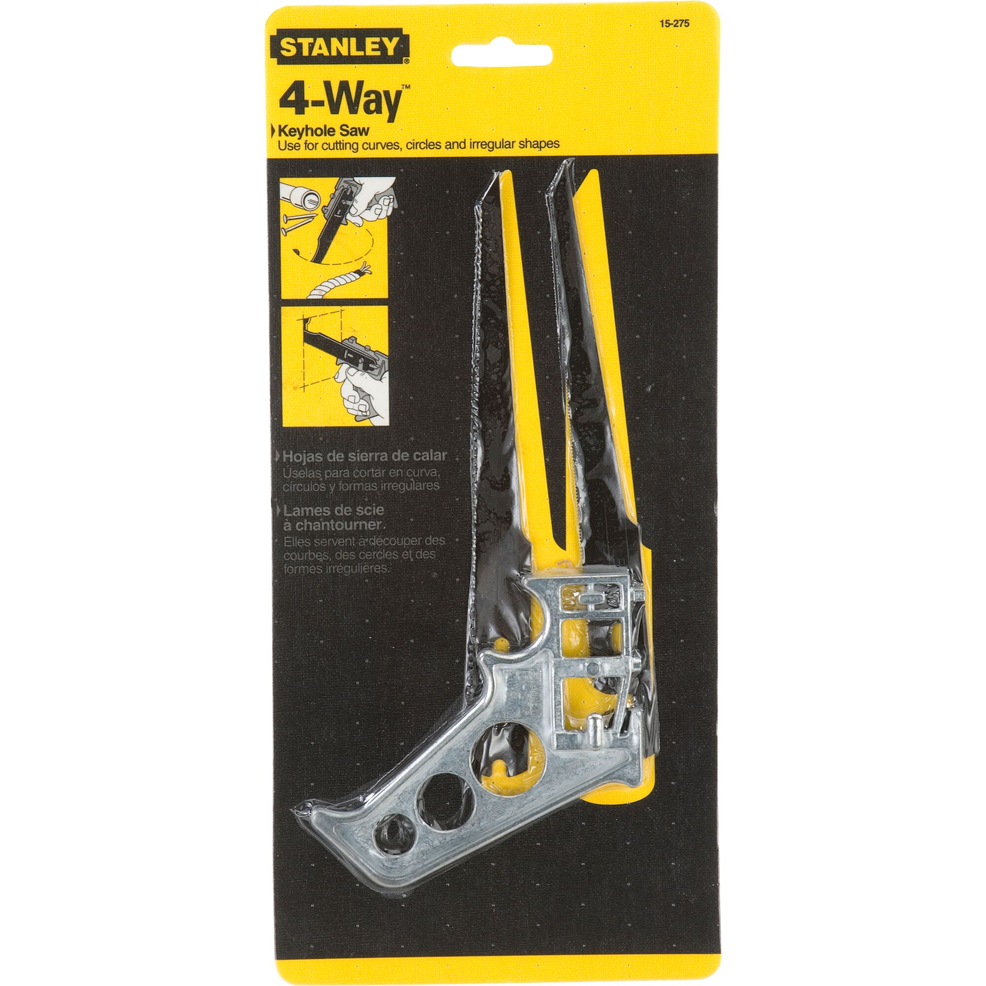 4 Way Keyhole Saw STANLEY