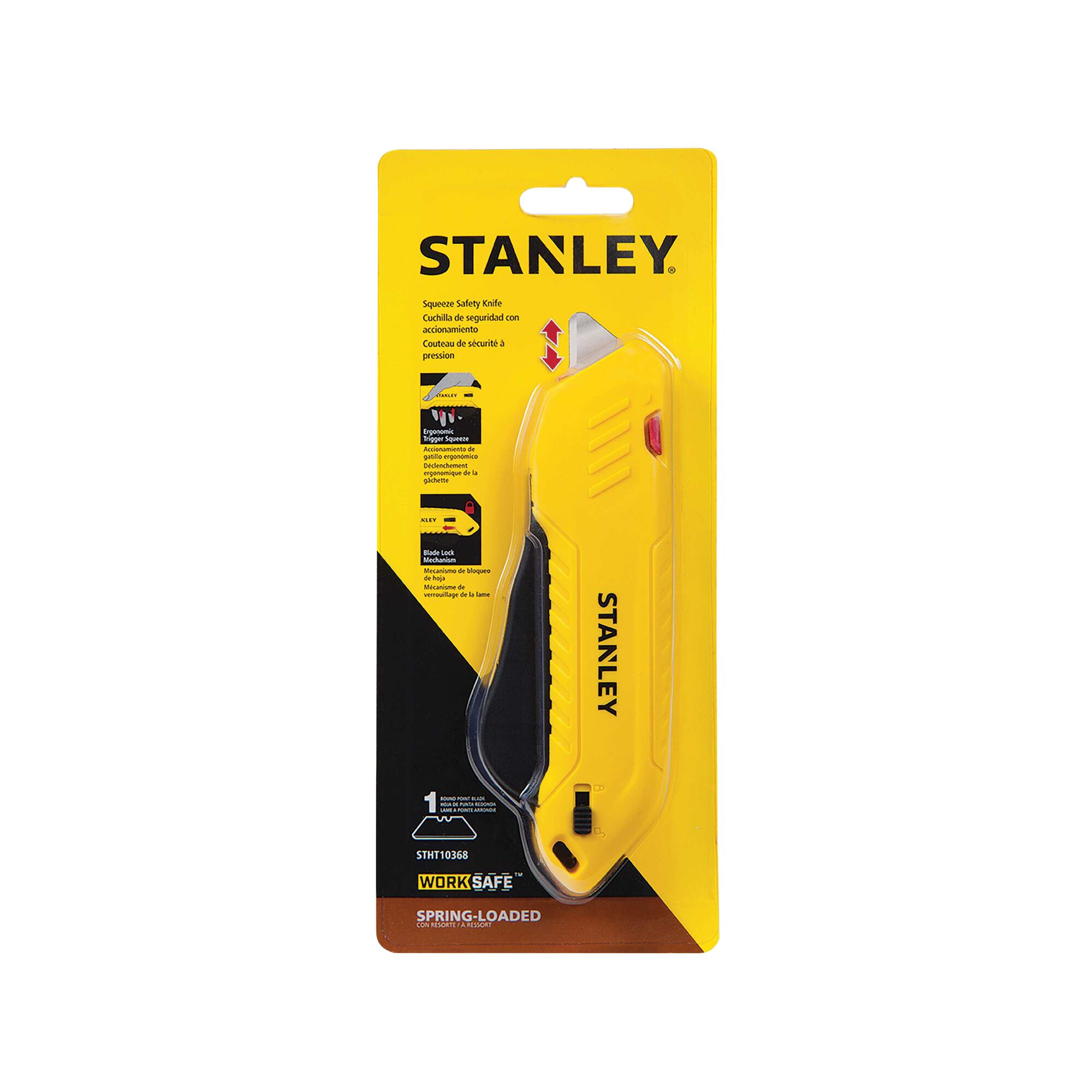 Spring loaded cheap safety knife