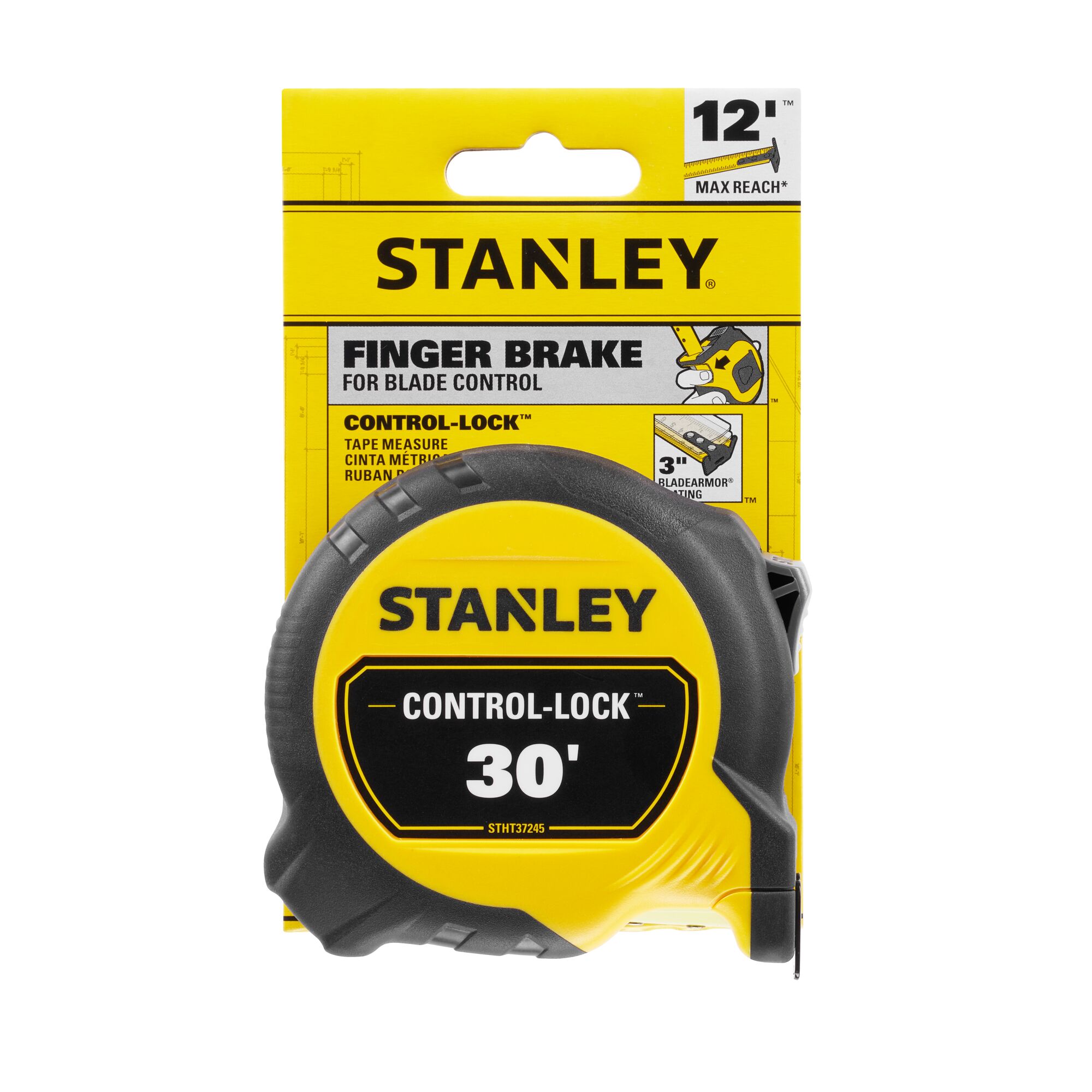 Locking shop tape measure