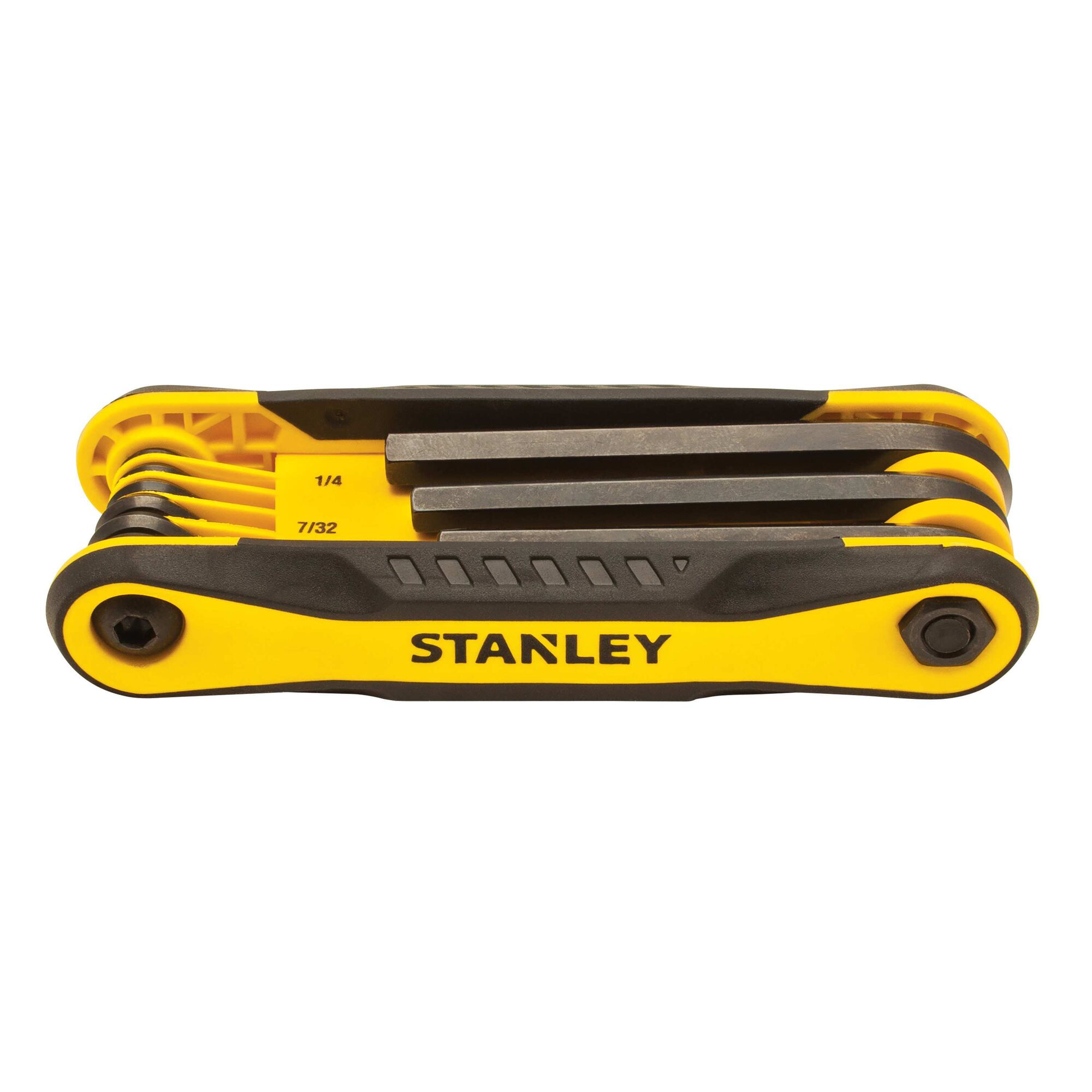 Stanley folding hex key set deals